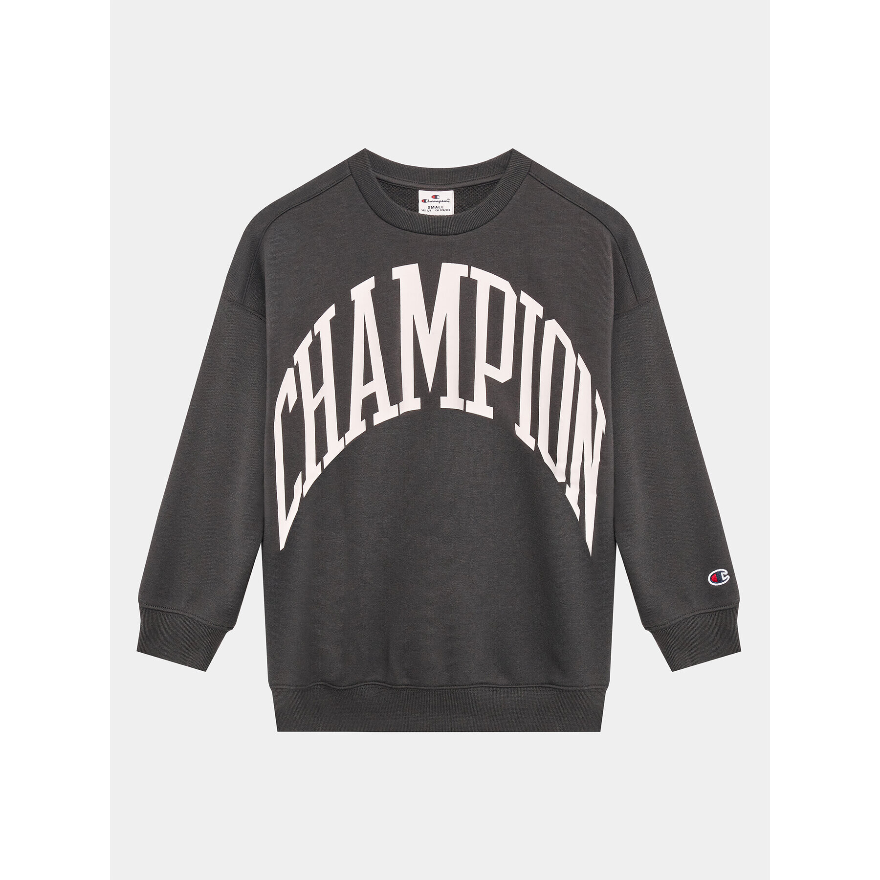 Champion Суитшърт Maxi Bookstore 306359 Сив Oversize - Pepit.bg