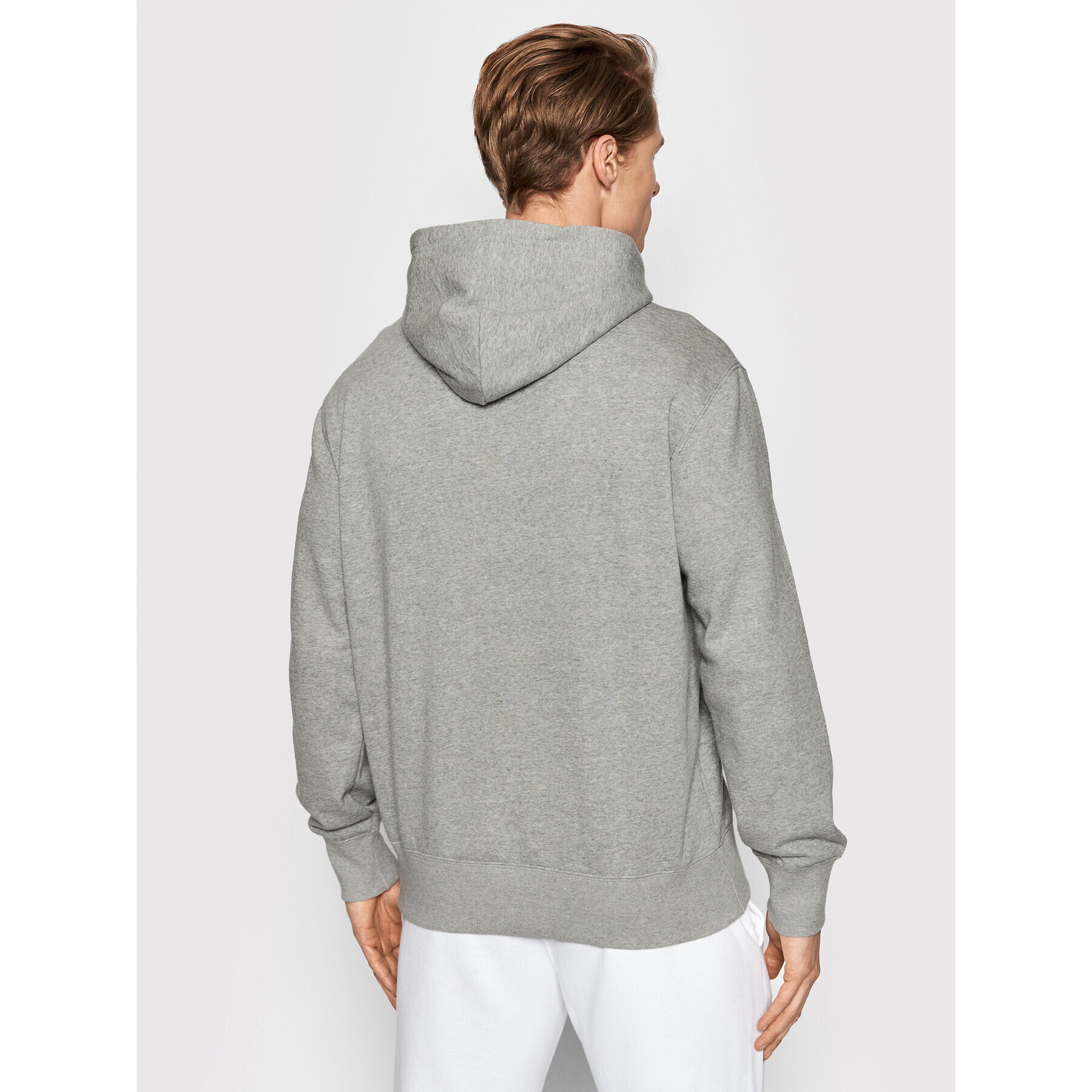 Champion Суитшърт Poly 217064 Сив Comfort Fit - Pepit.bg