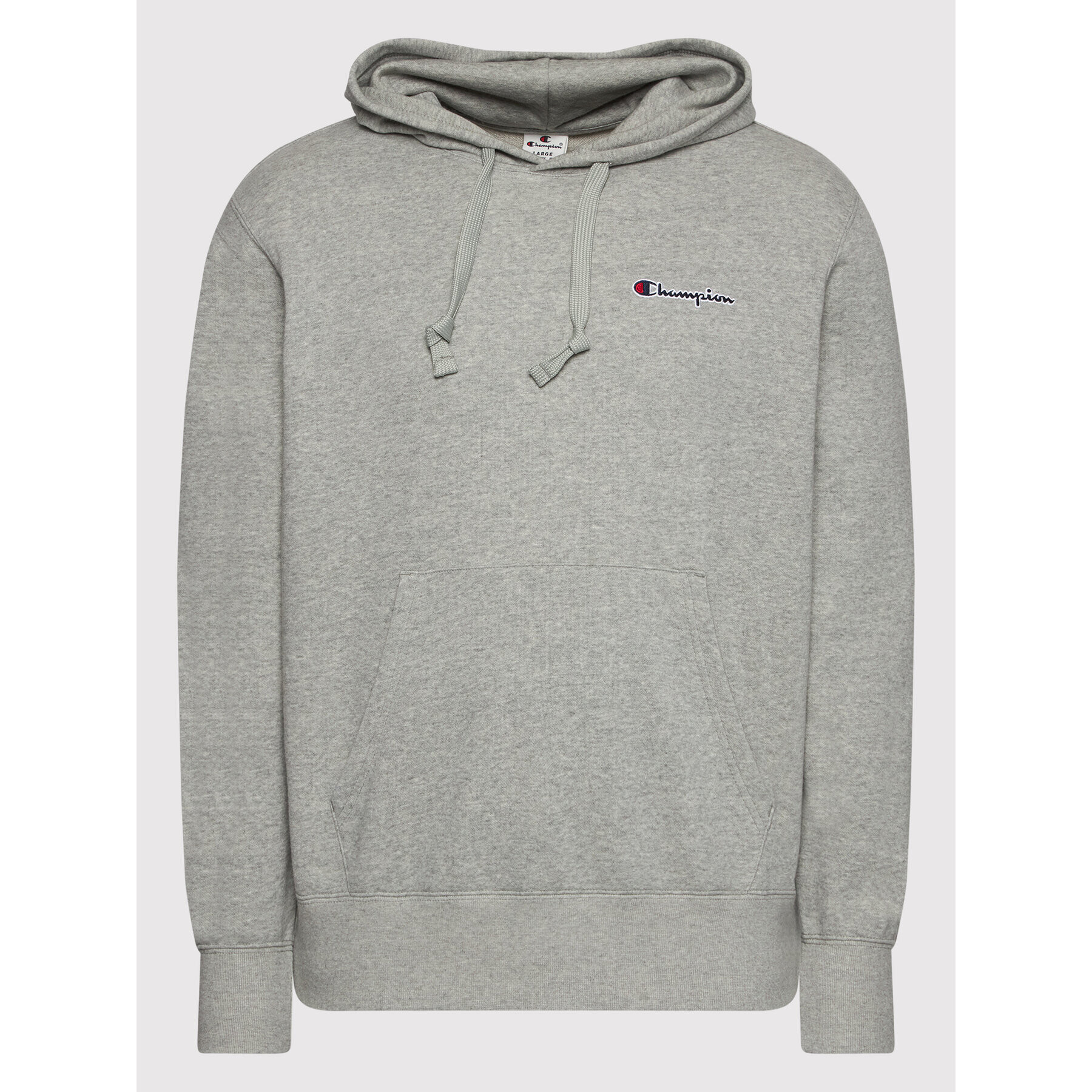 Champion Суитшърт Poly 217064 Сив Comfort Fit - Pepit.bg