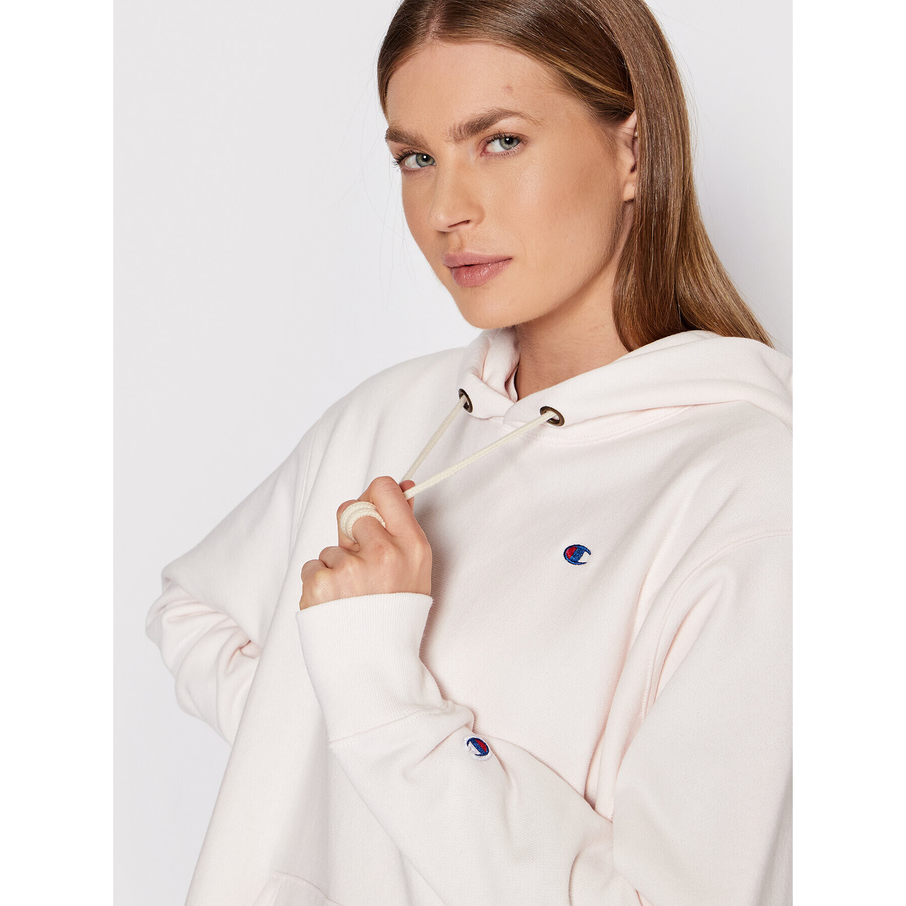 Champion Суитшърт Reverse Weave 1952 115095 Розов Regular Fit - Pepit.bg