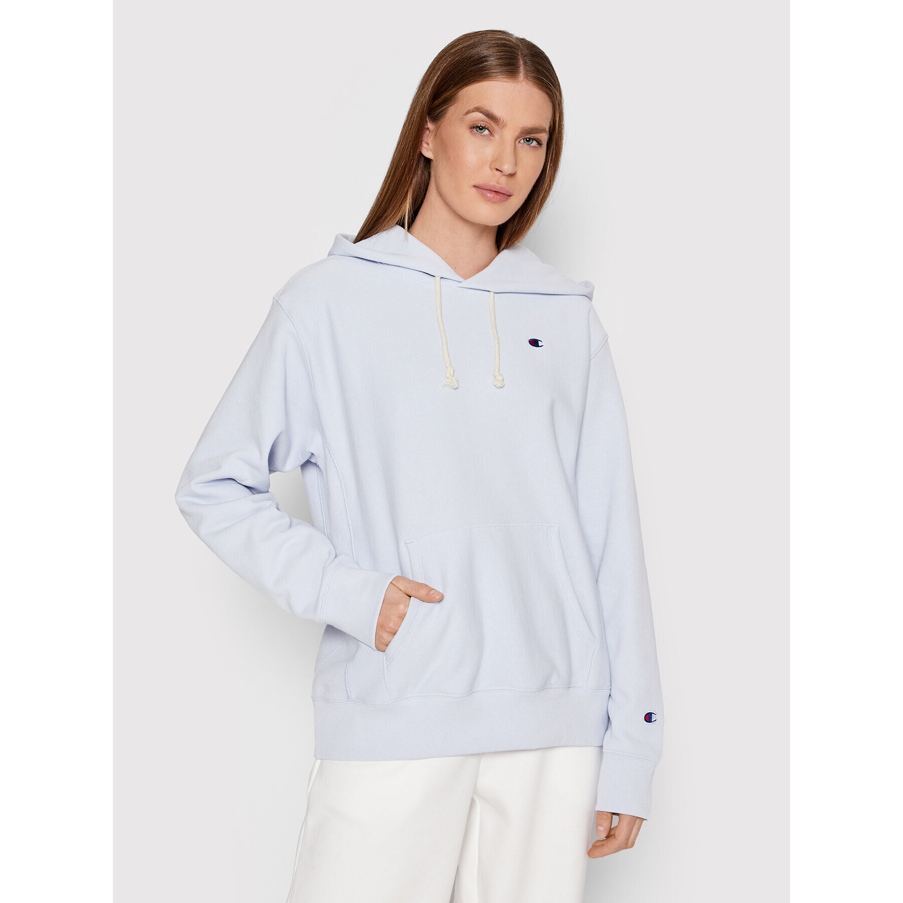 Champion Суитшърт Reverse Weave 1952 115095 Син Regular Fit - Pepit.bg