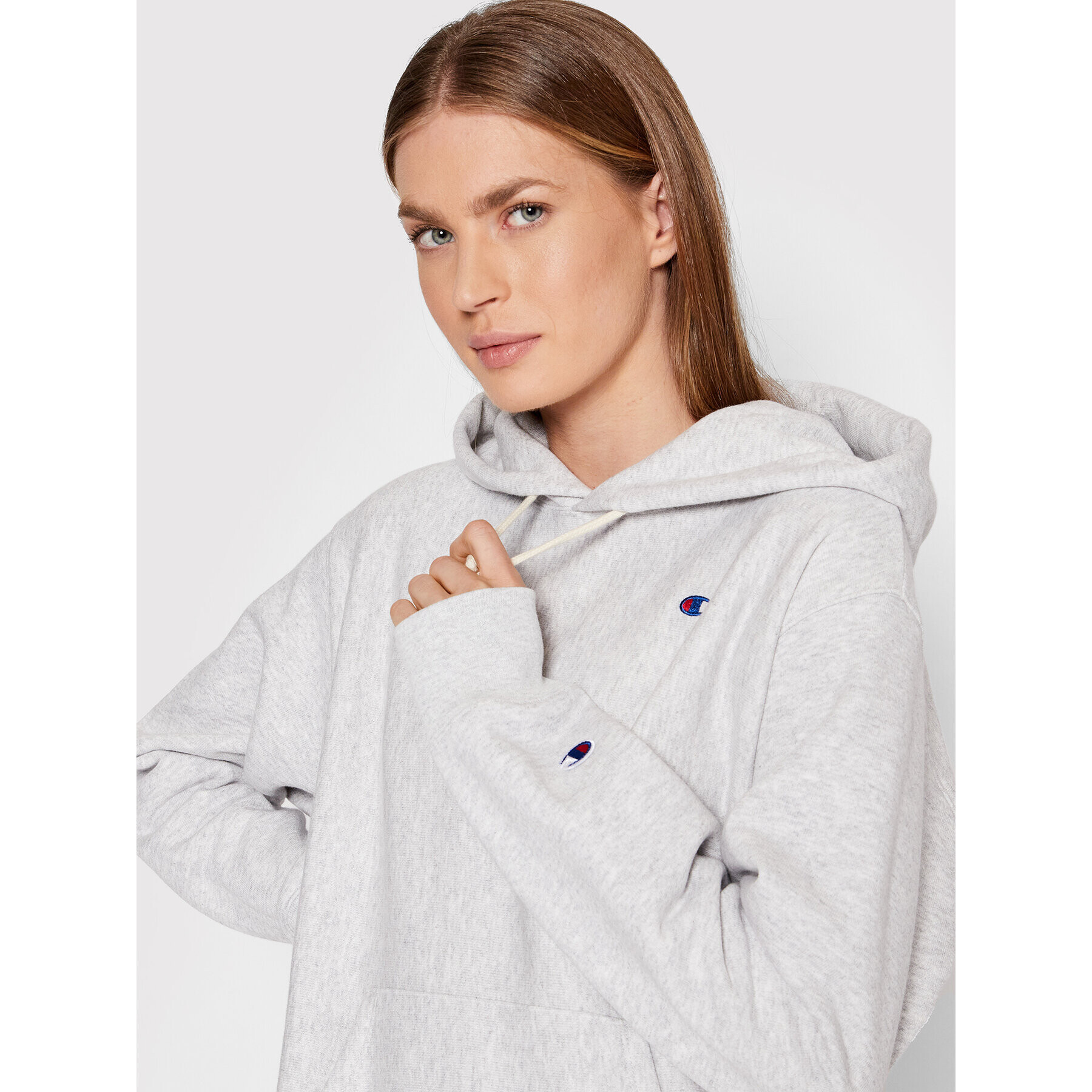 Champion Суитшърт Reverse Weave 1952 115095 Сив Regular Fit - Pepit.bg