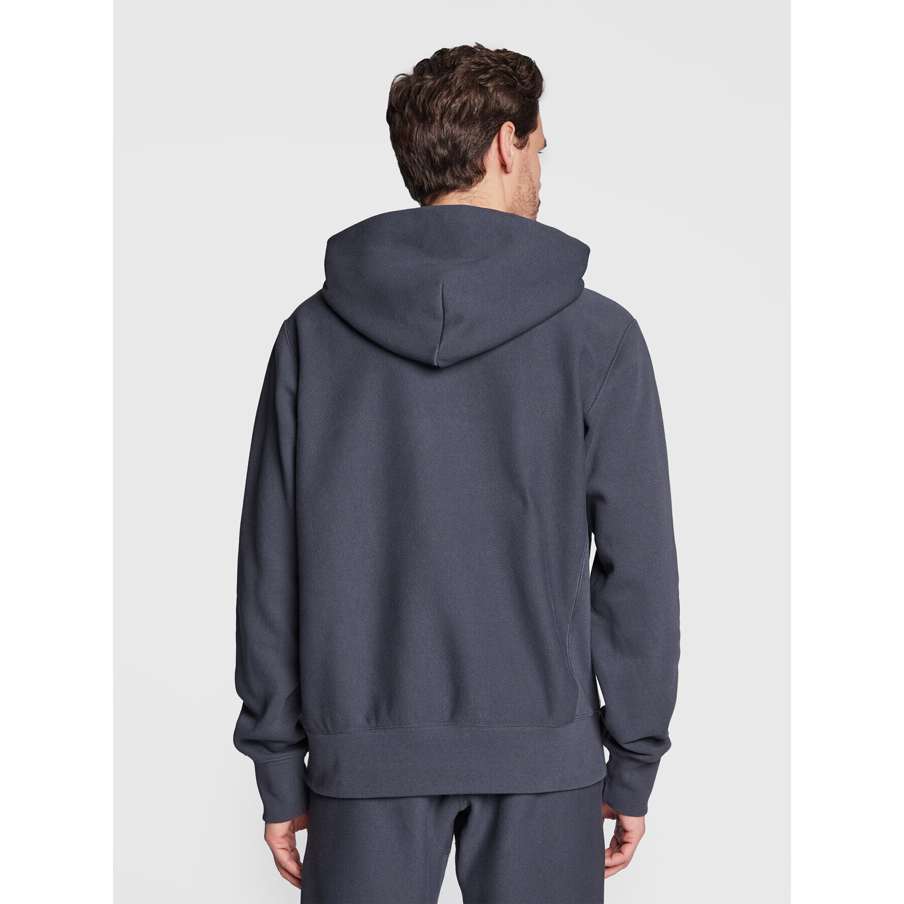 Champion Суитшърт Reverse Weave Fleece 217976 Сив Regular Fit - Pepit.bg