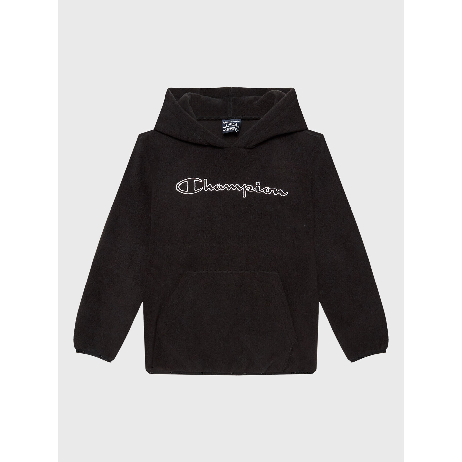 Champion Суитшърт Script Logo 305818 Черен Regular Fit - Pepit.bg