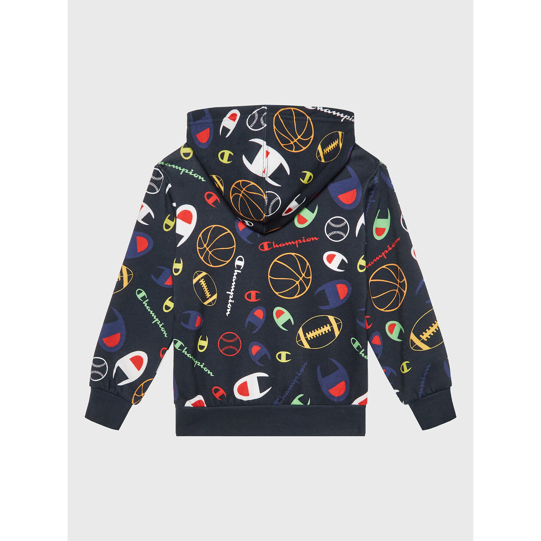 Champion Суитшърт Script Logo 306244 Тъмносин Regular Fit - Pepit.bg