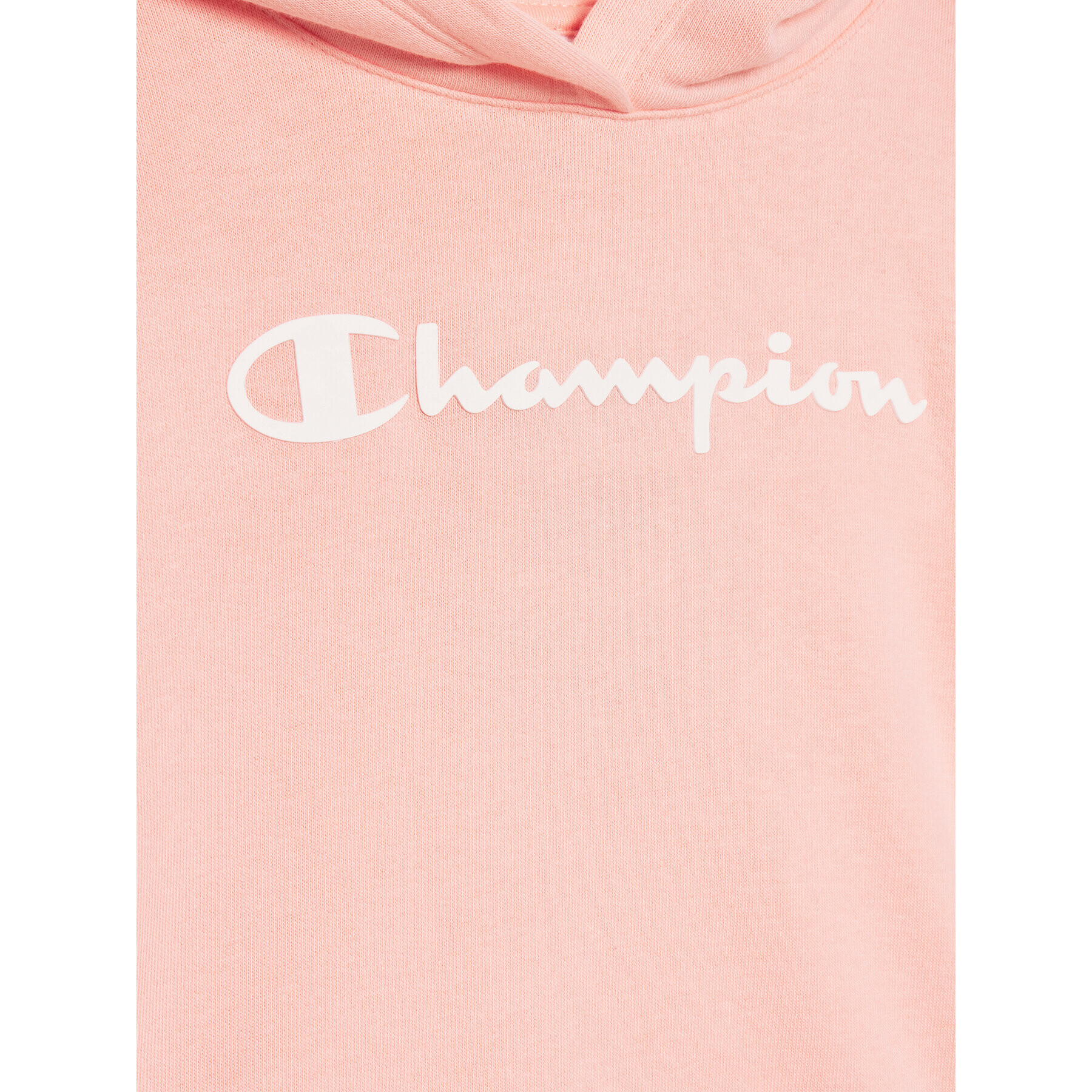 Champion Суитшърт Script Logo 404295 Розов Custom Fit - Pepit.bg