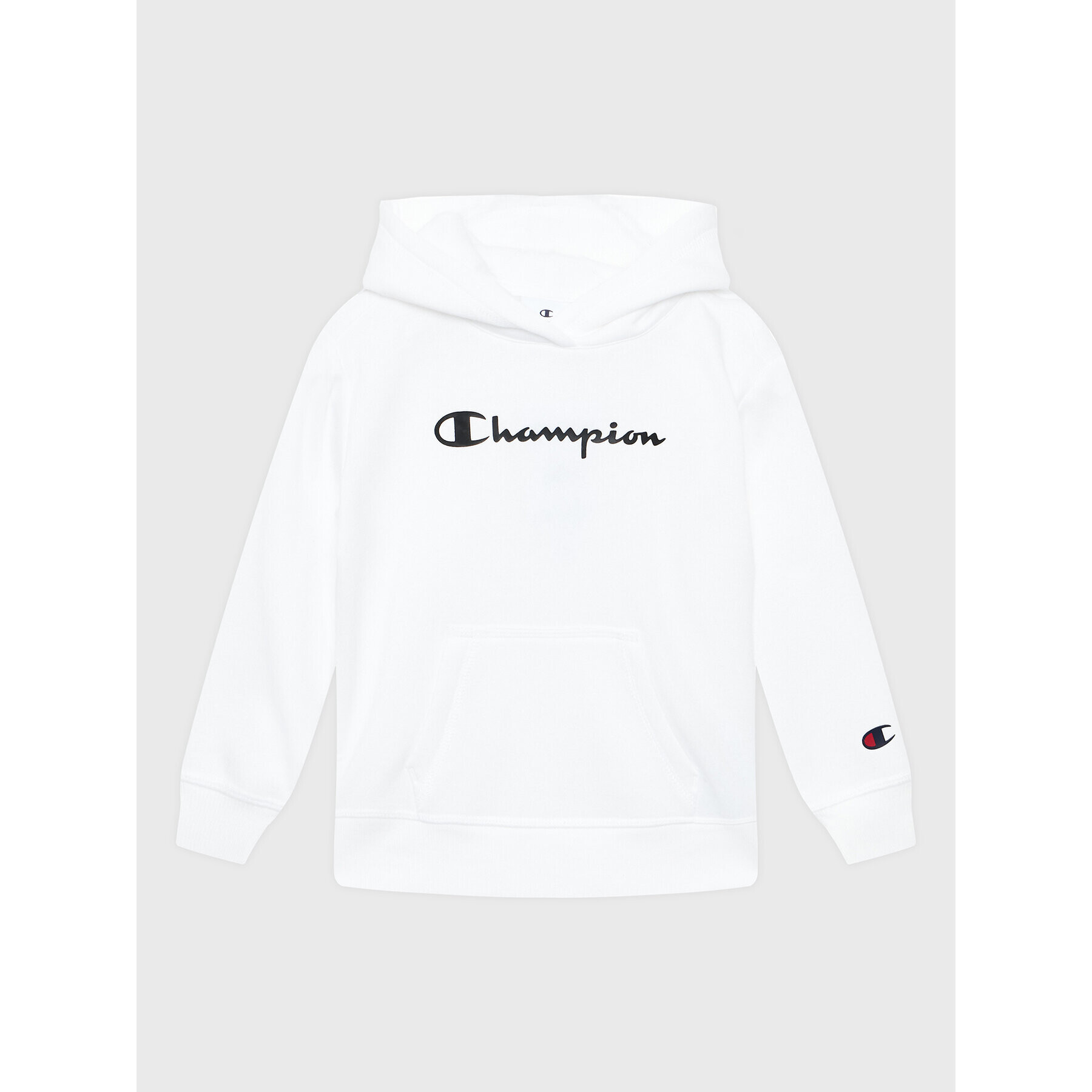 Champion Суитшърт Script Logo Terry 404540 Бял Regular Fit - Pepit.bg