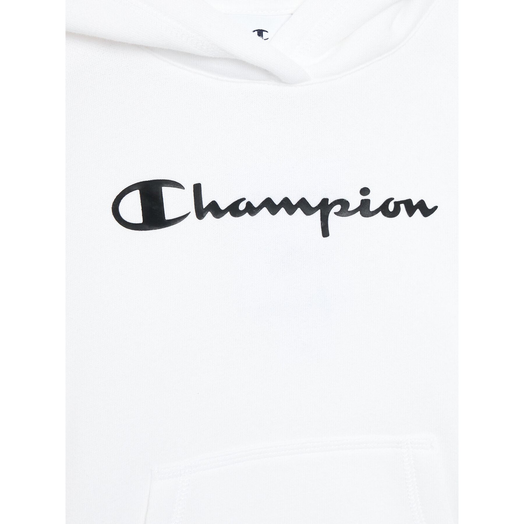 Champion Суитшърт Script Logo Terry 404540 Бял Regular Fit - Pepit.bg