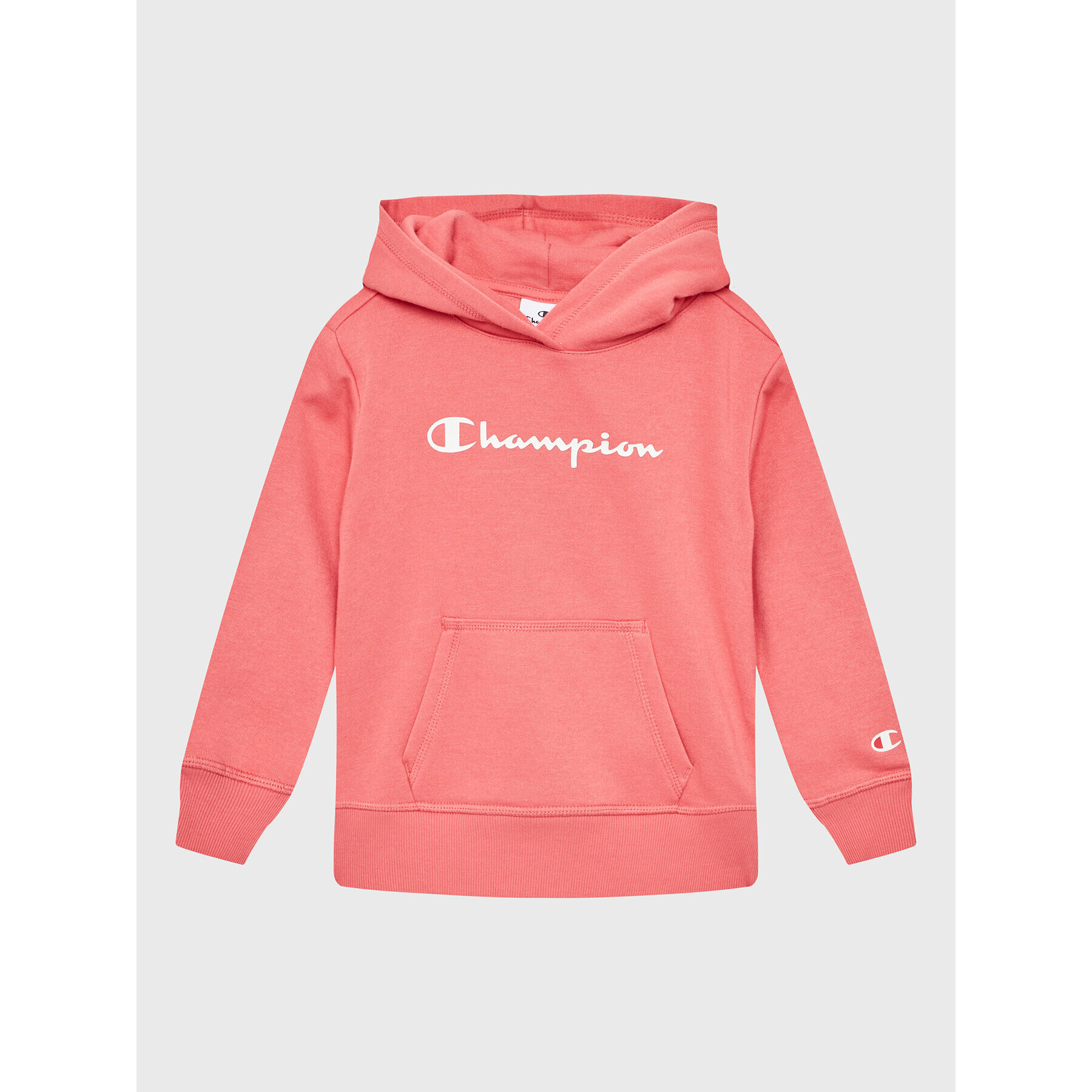 Champion Суитшърт Script Logo Terry 404540 Розов Regular Fit - Pepit.bg