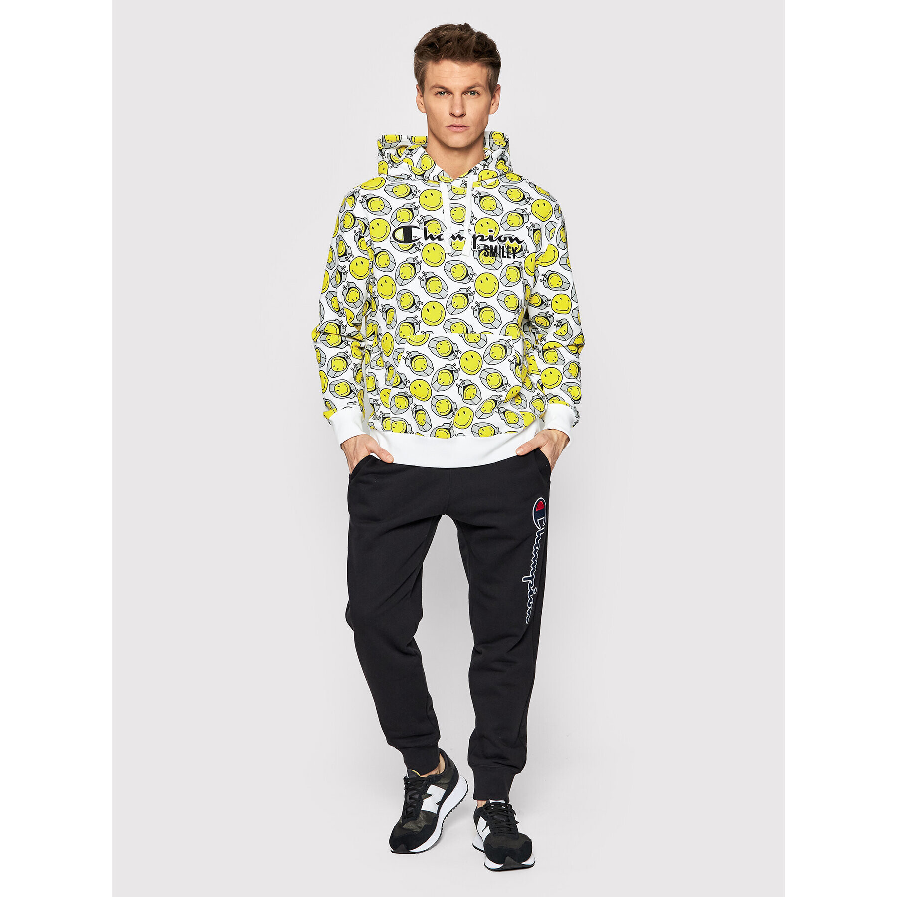 Champion Суитшърт SMILEY 218222 Цветен Regular Fit - Pepit.bg