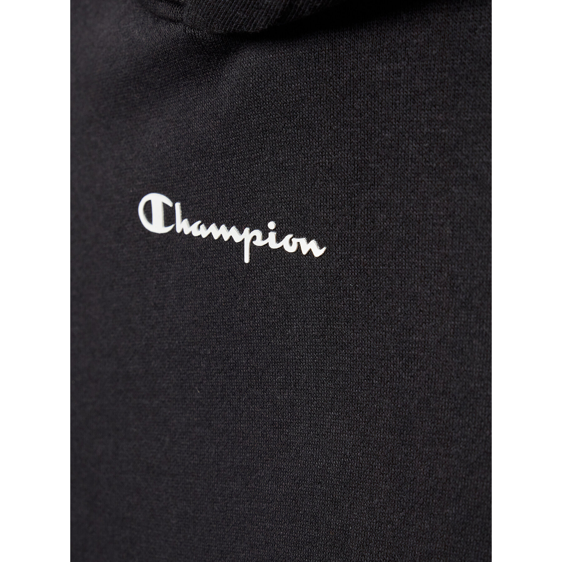 Champion Суитшърт Tape Insert Light Fleece 306111 Черен Regular Fit - Pepit.bg