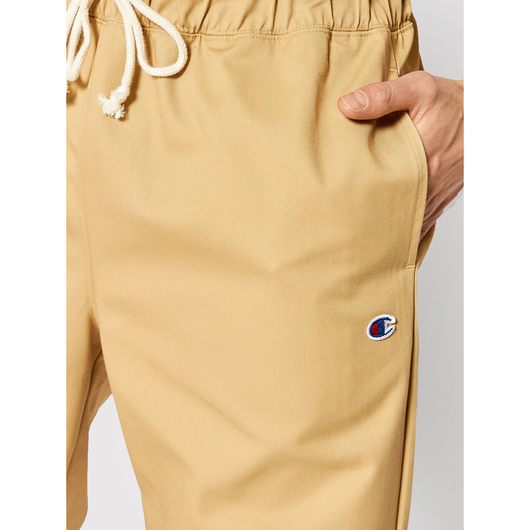 Champion Текстилни панталони 216544 Бежов Regular Fit - Pepit.bg