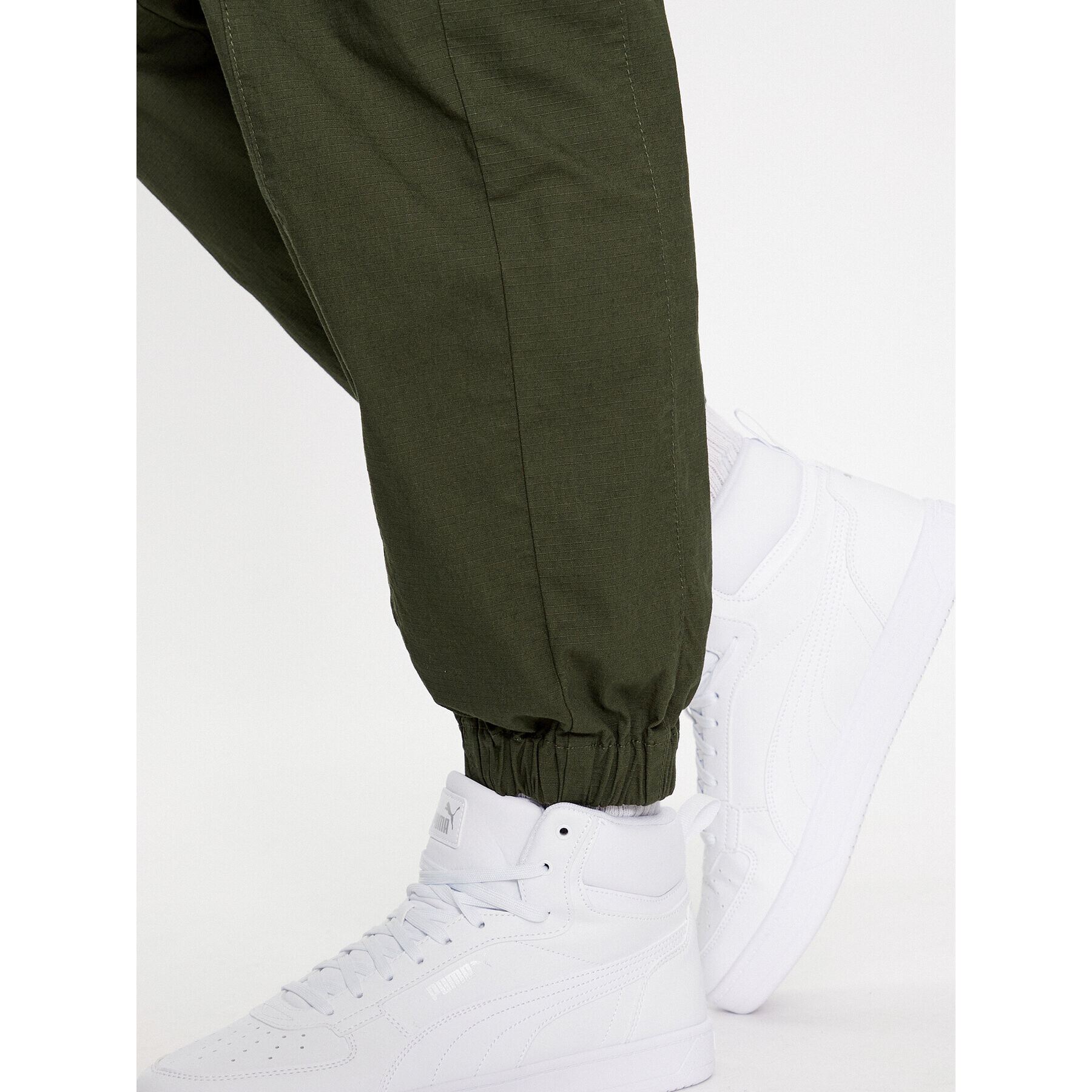 Champion Текстилни панталони Elastic Cuff Cargo Pant 218739 Каки Custom Fit - Pepit.bg