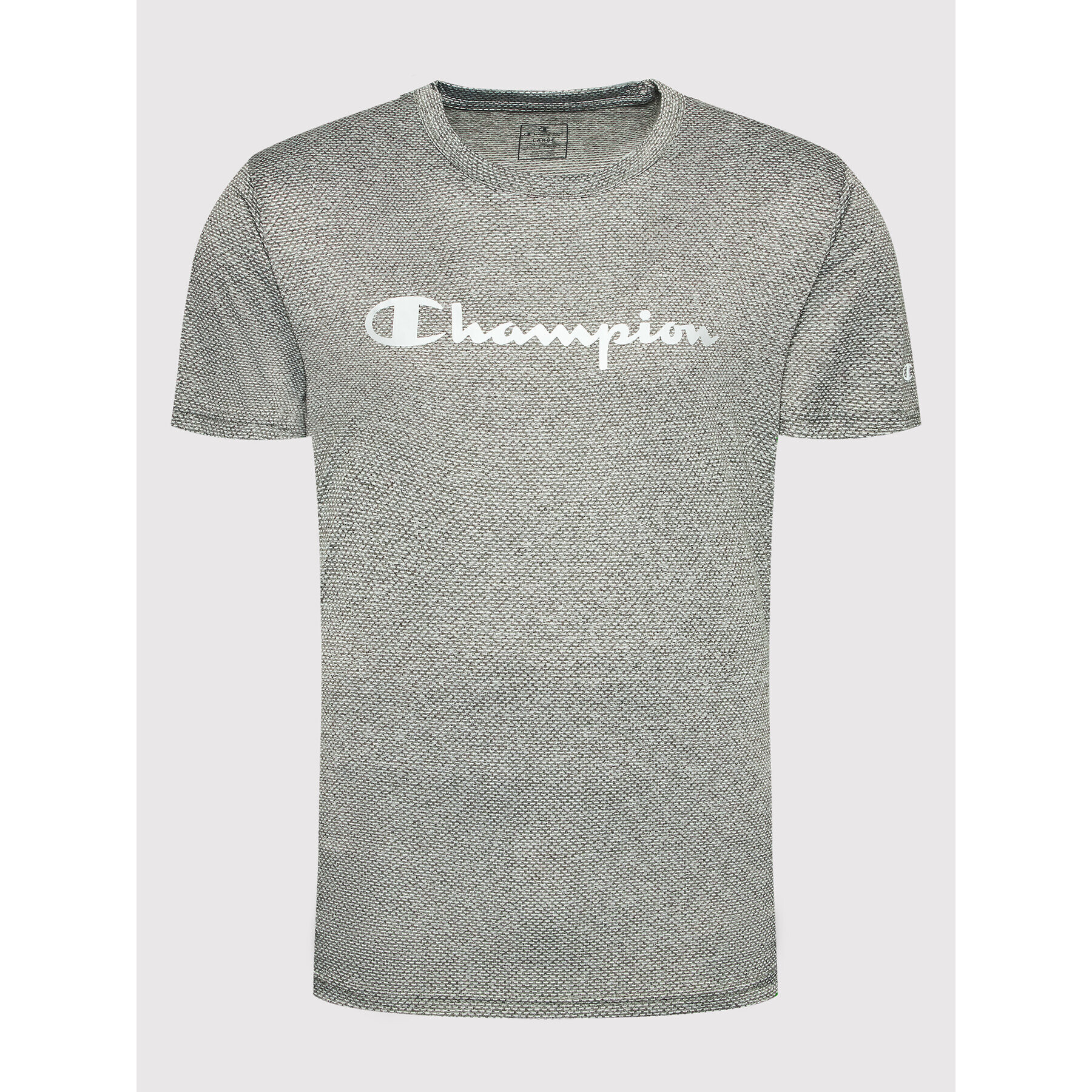 Champion Тениска от техническо трико 217090 Сив Athletic Fit - Pepit.bg