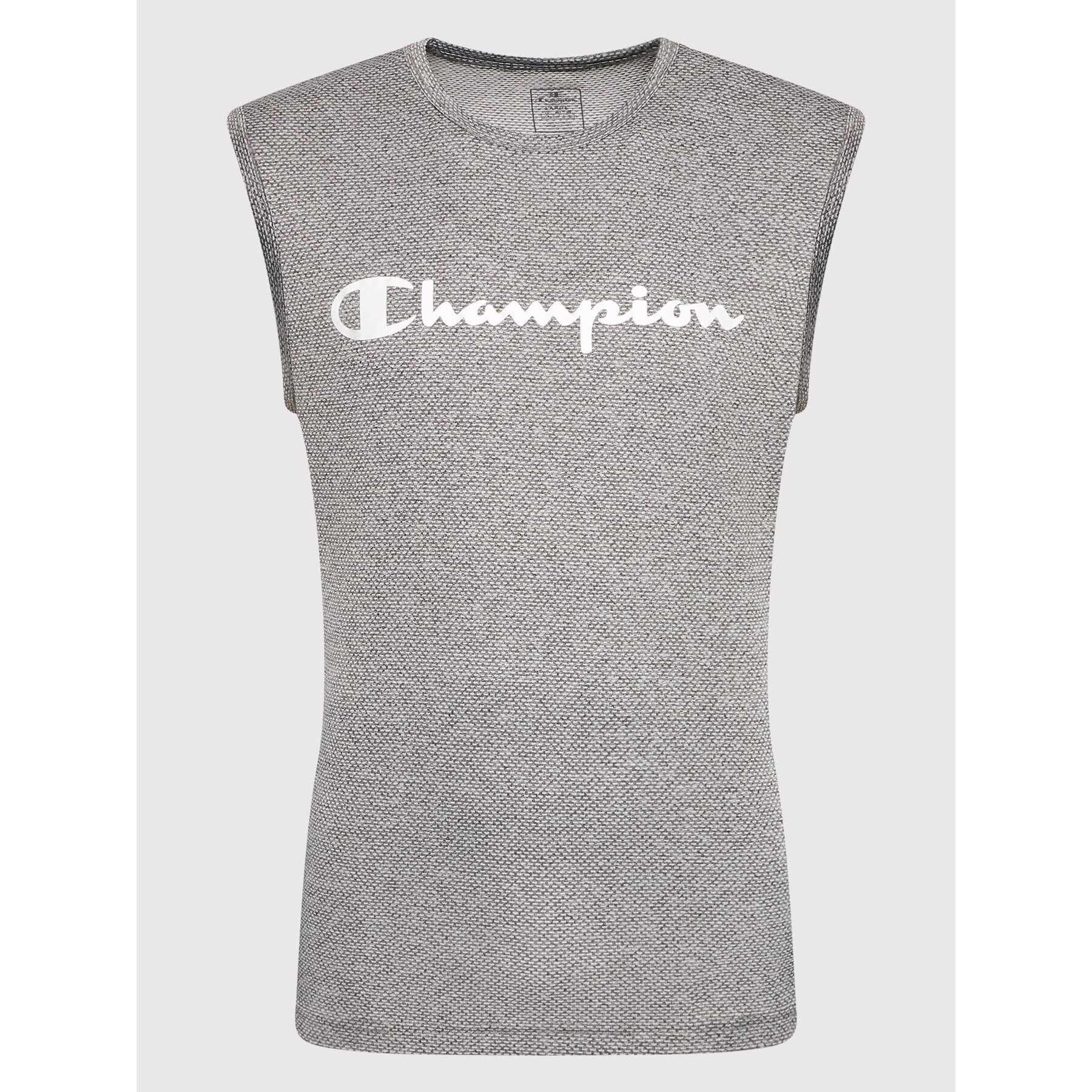 Champion Тениска от техническо трико 217091 Сив Athletic Fit - Pepit.bg