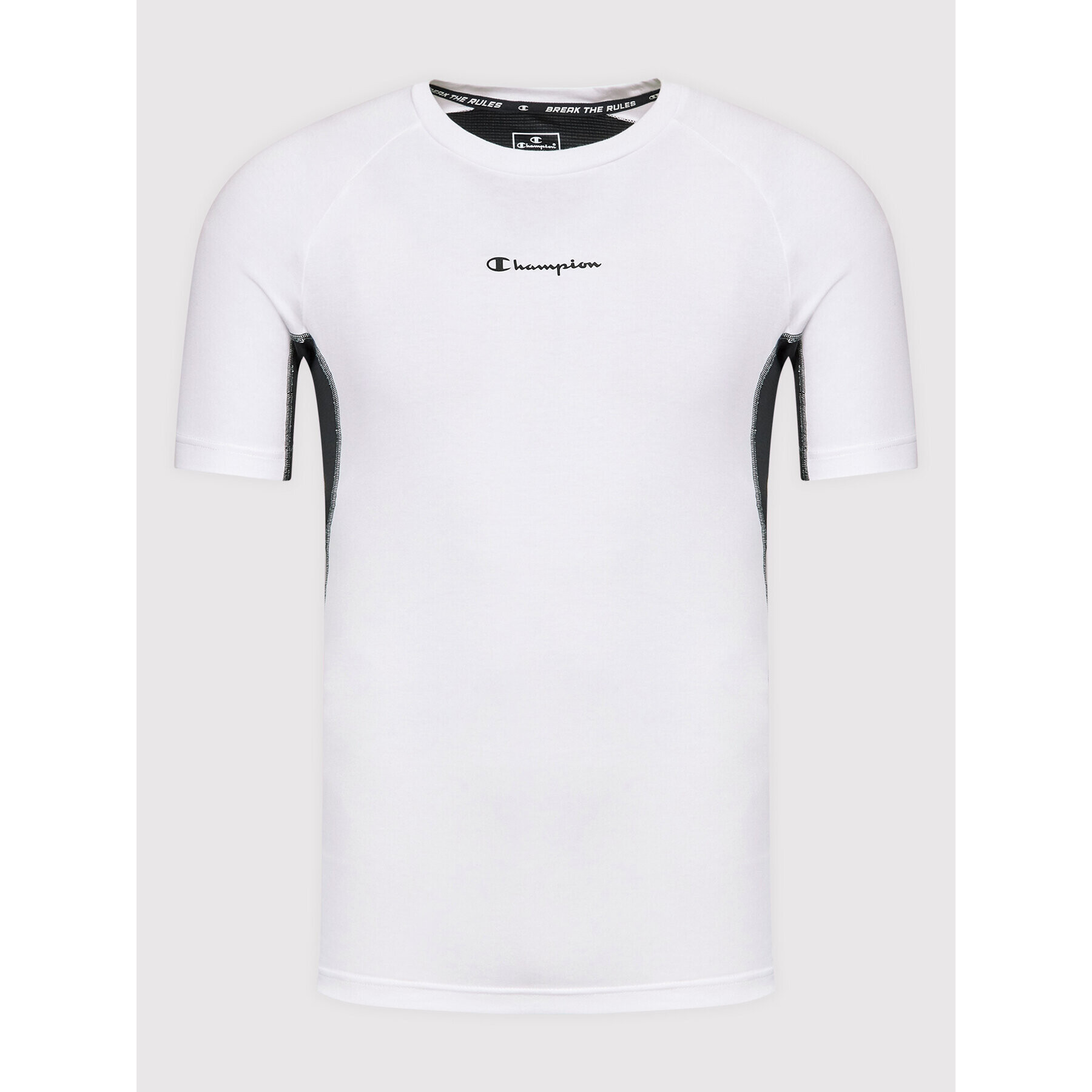 Champion Тениска от техническо трико 217135 Бял Athletic Fit - Pepit.bg