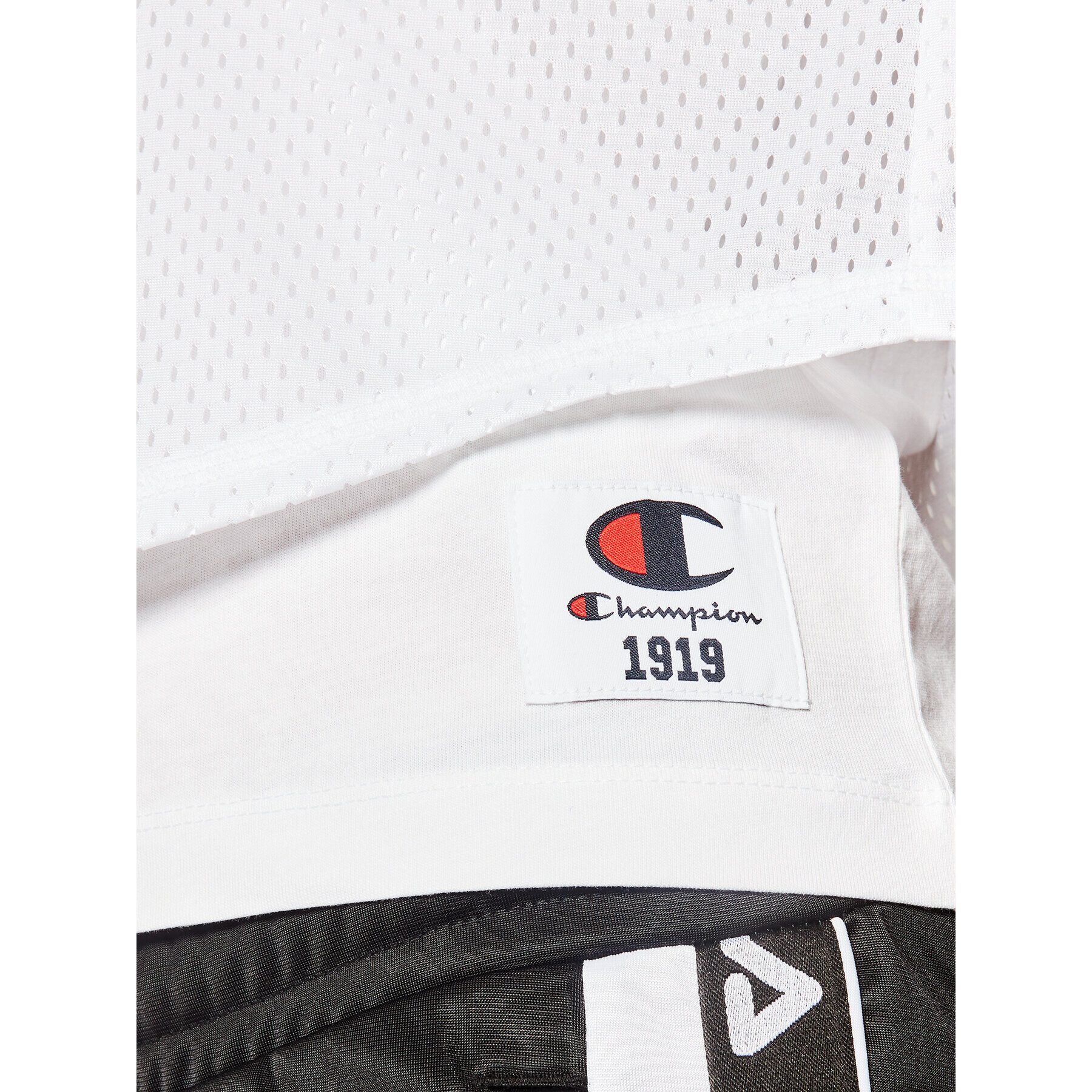 Champion Тишърт 112903 Бял Regular Fit - Pepit.bg