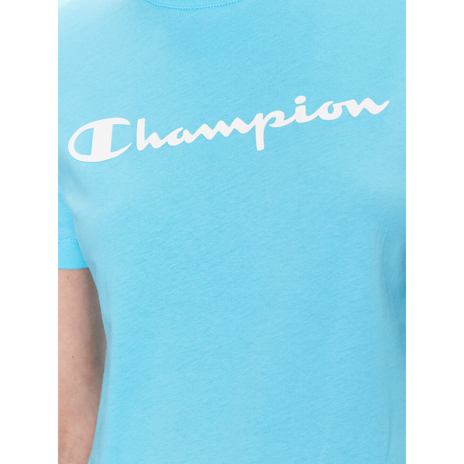 Champion Тишърт 114911 Син Regular Fit - Pepit.bg