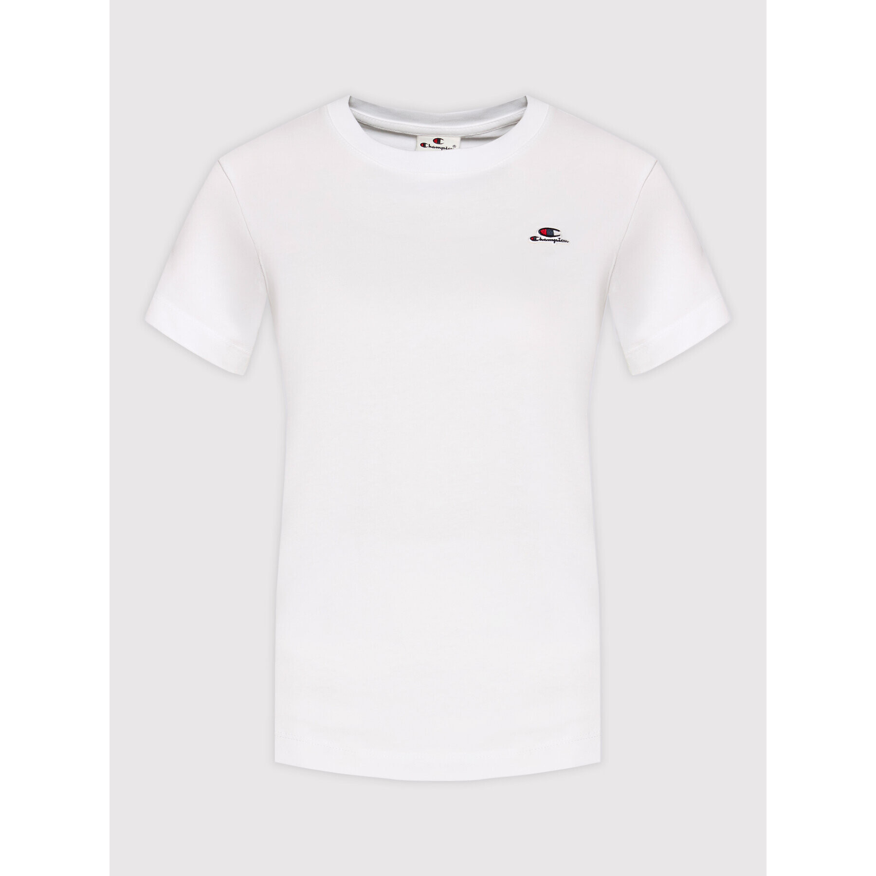 Champion Тишърт 114928 Бял Regular Fit - Pepit.bg