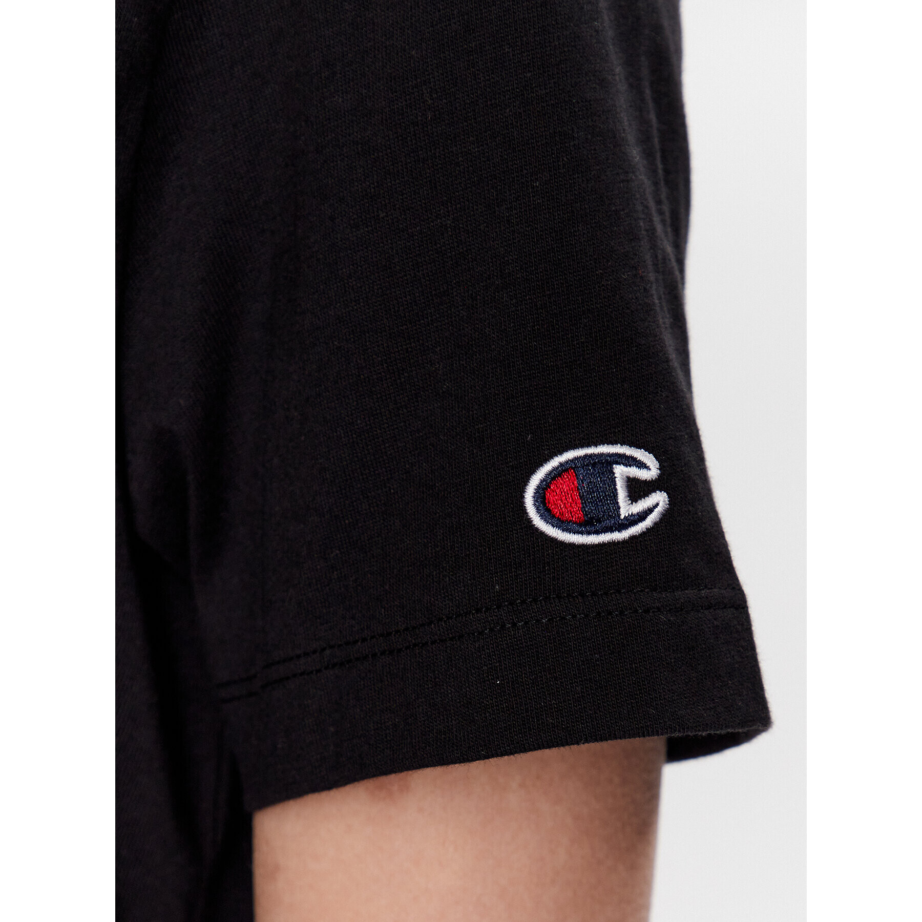 Champion Тишърт 116058 Черен Regular Fit - Pepit.bg
