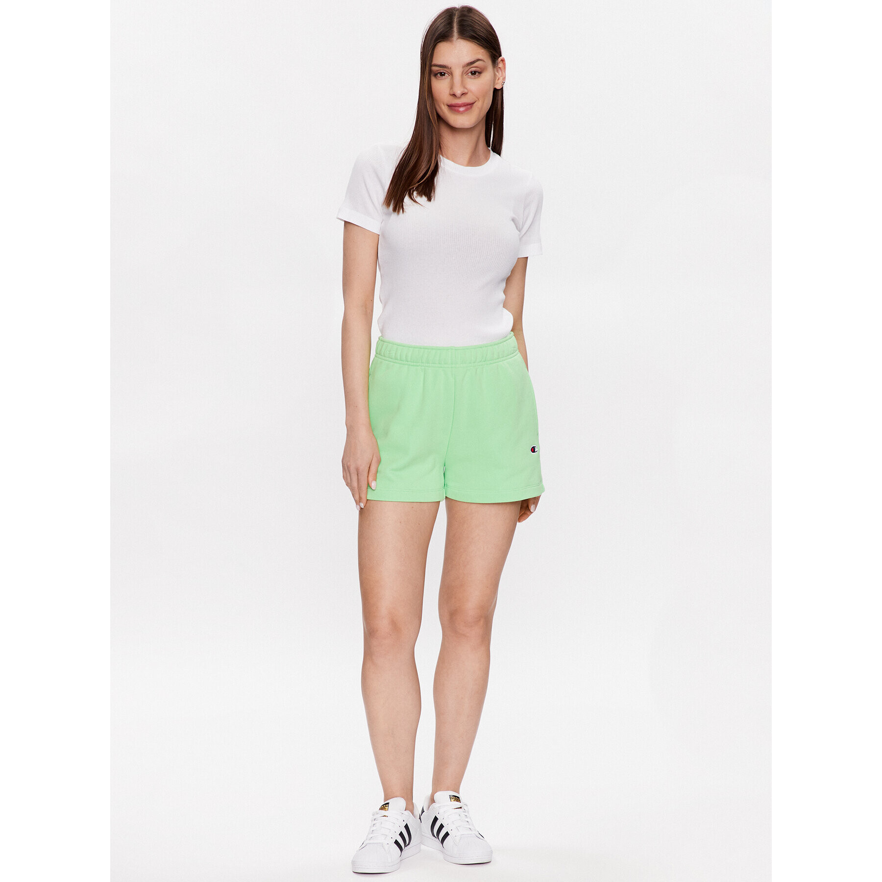 Champion Тишърт 116062 Бял Regular Fit - Pepit.bg