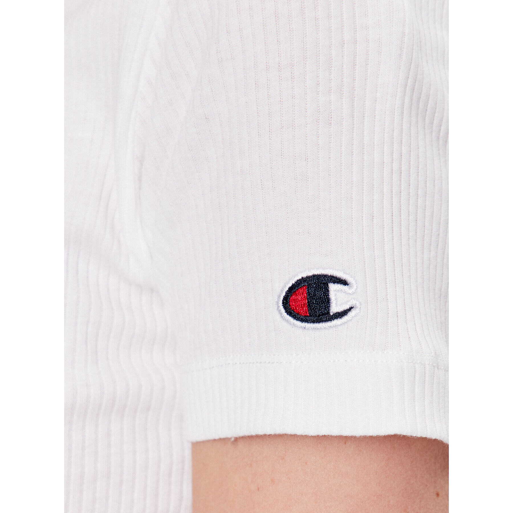 Champion Тишърт 116062 Бял Regular Fit - Pepit.bg