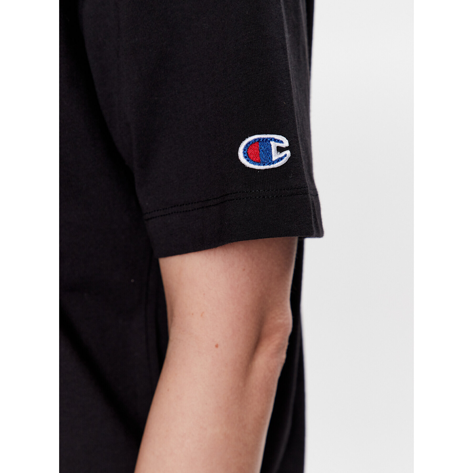 Champion Тишърт 116249 Черен Regular Fit - Pepit.bg