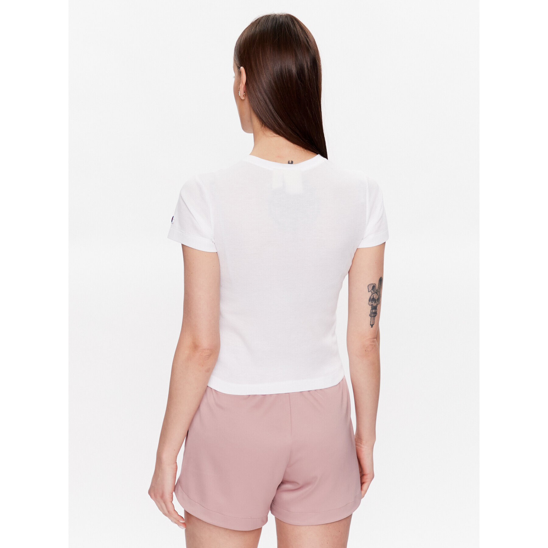 Champion Тишърт 116253 Бял Regular Fit - Pepit.bg