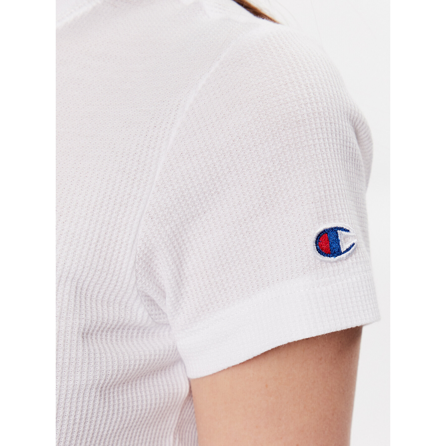 Champion Тишърт 116253 Бял Regular Fit - Pepit.bg