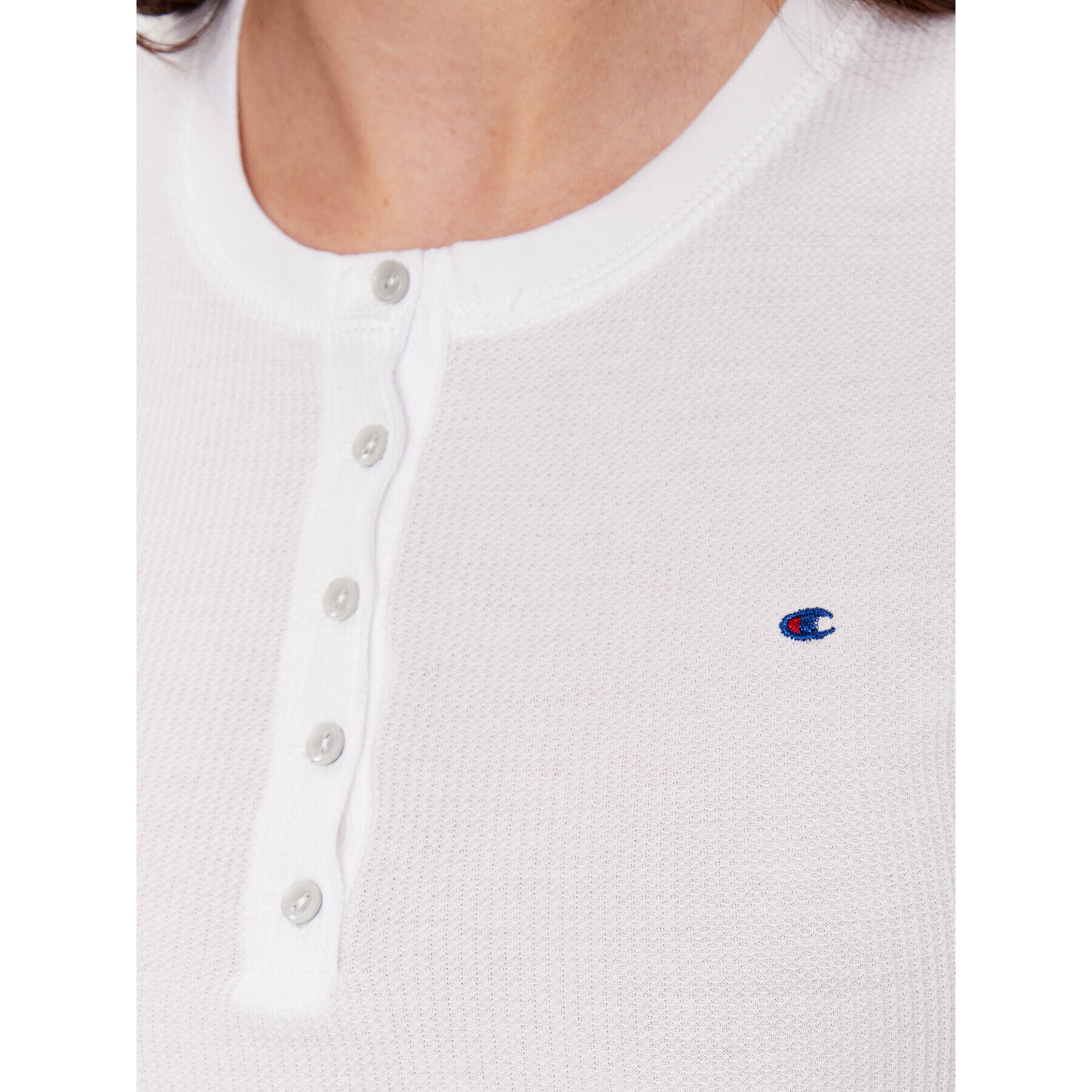 Champion Тишърт 116253 Бял Regular Fit - Pepit.bg