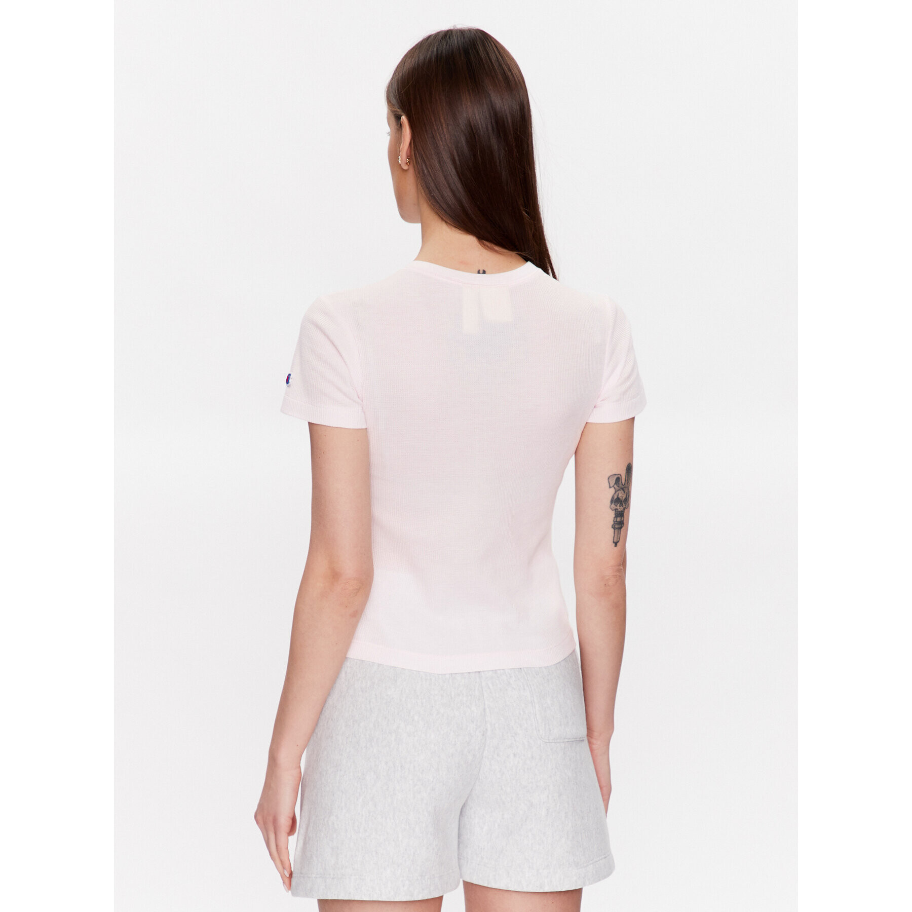 Champion Тишърт 116253 Розов Regular Fit - Pepit.bg