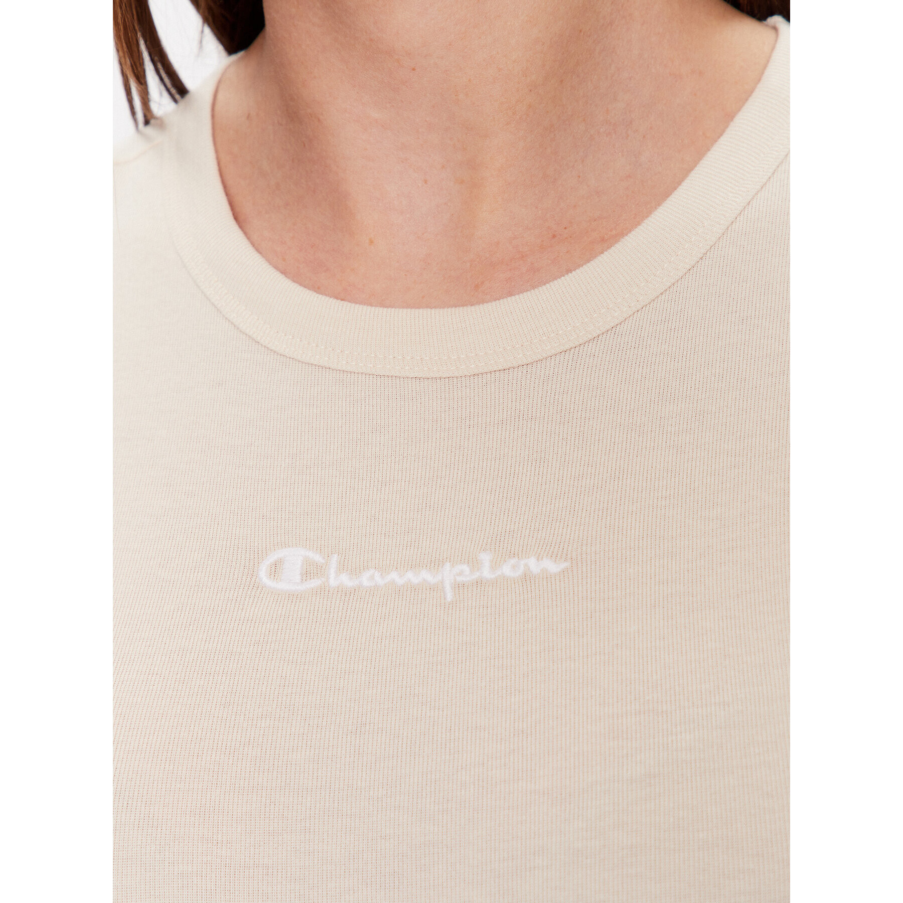 Champion Тишърт 116345 Бежов Regular Fit - Pepit.bg