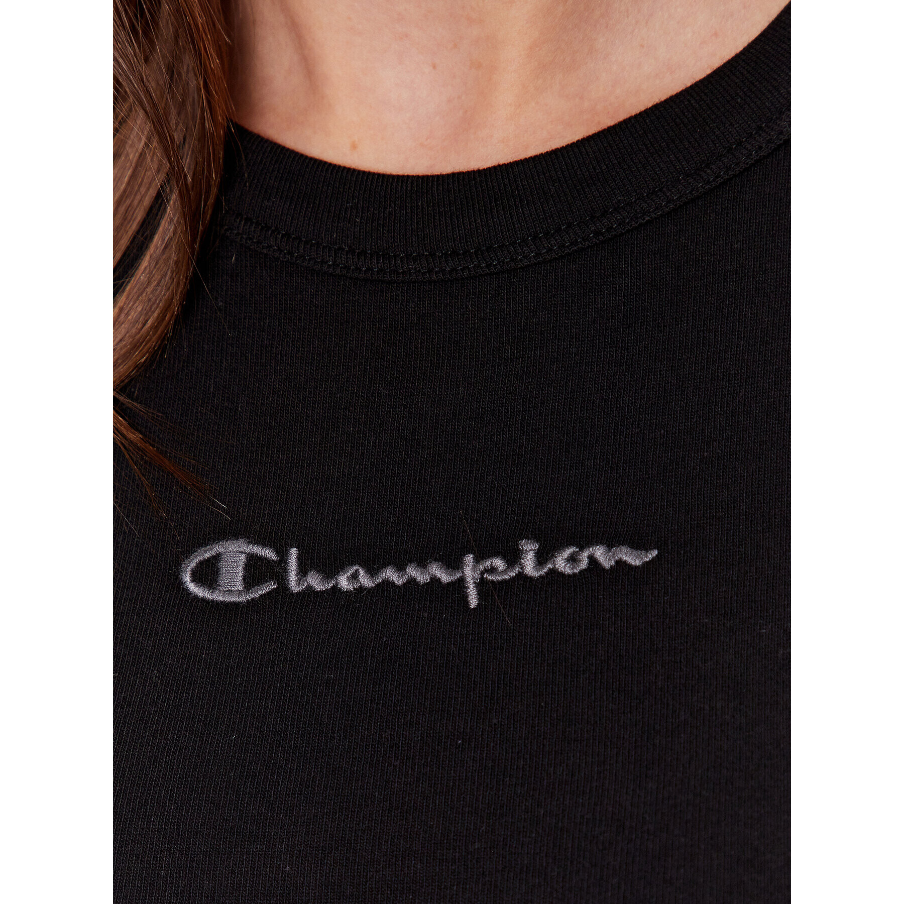 Champion Тишърт 116345 Черен Regular Fit - Pepit.bg