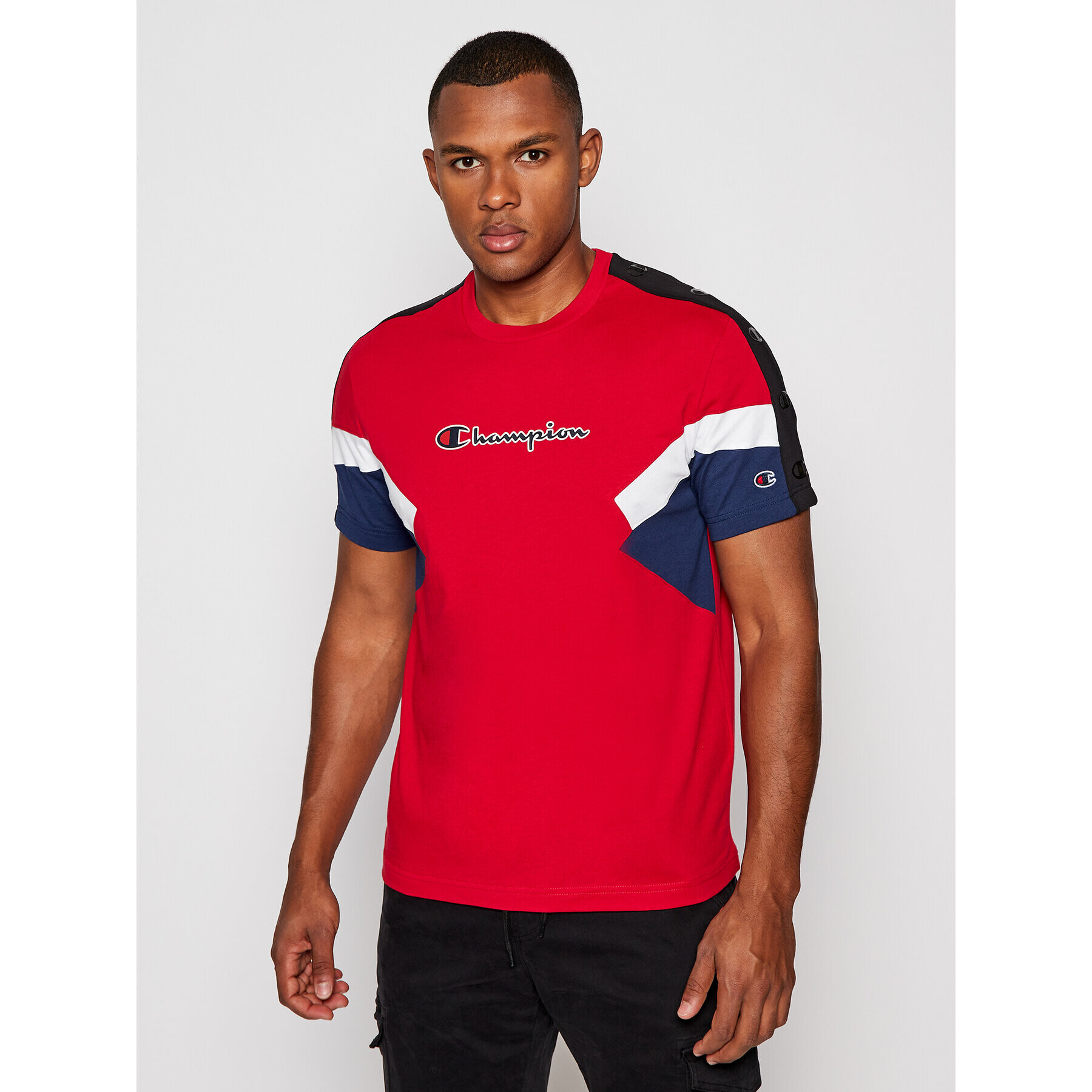 Champion Тишърт 214789 Цветен Comfort Fit - Pepit.bg