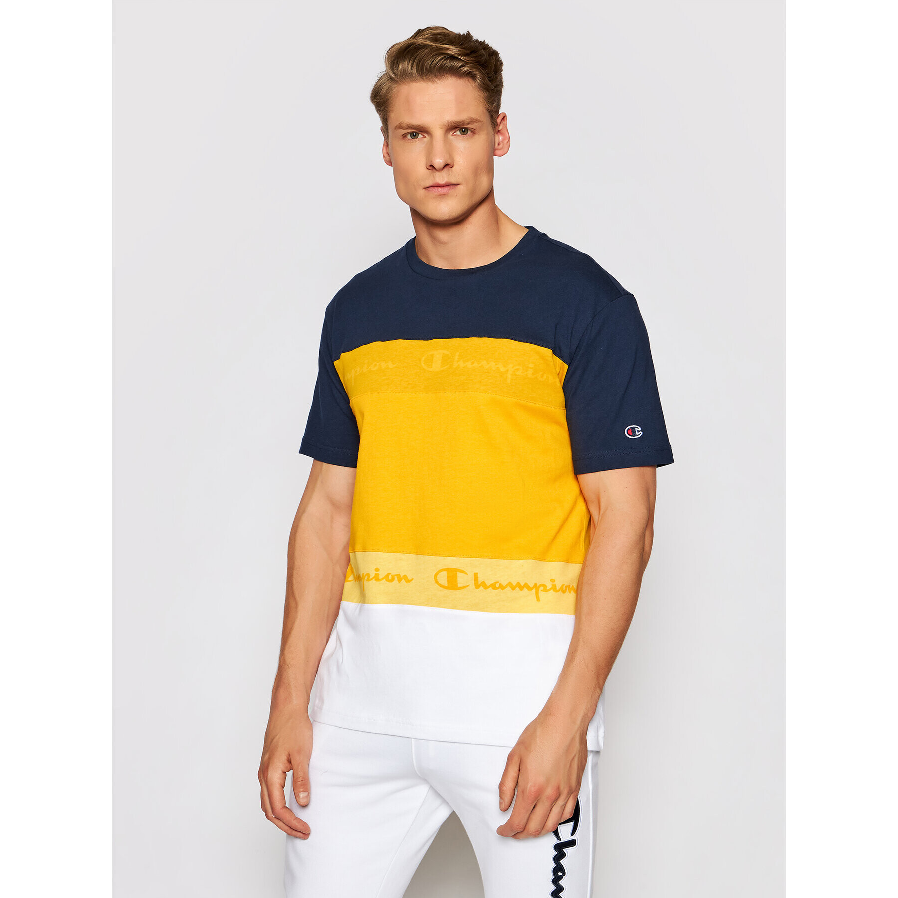 Champion Тишърт 215948 Цветен Comfort Fit - Pepit.bg