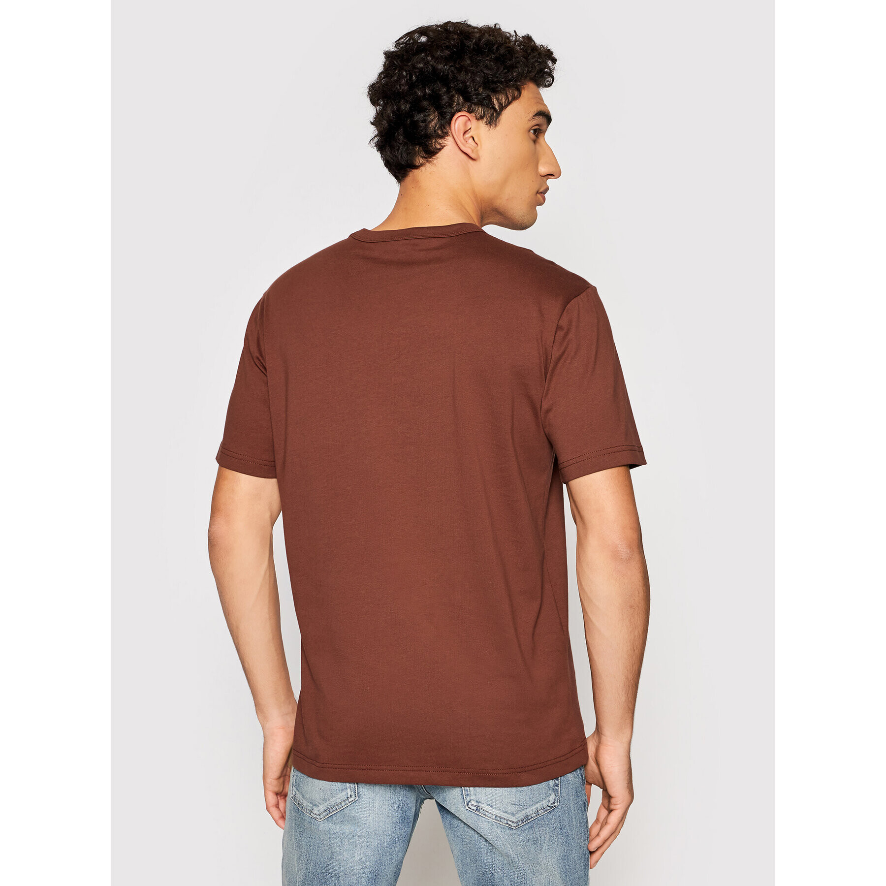 Champion Тишърт 216545 Кафяв Regular Fit - Pepit.bg