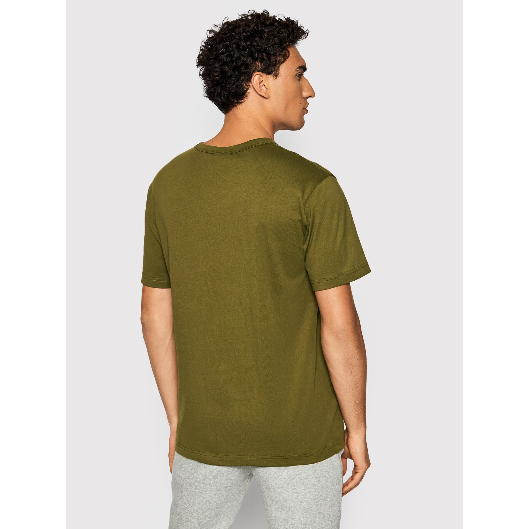 Champion Тишърт 216545 Зелен Regular Fit - Pepit.bg