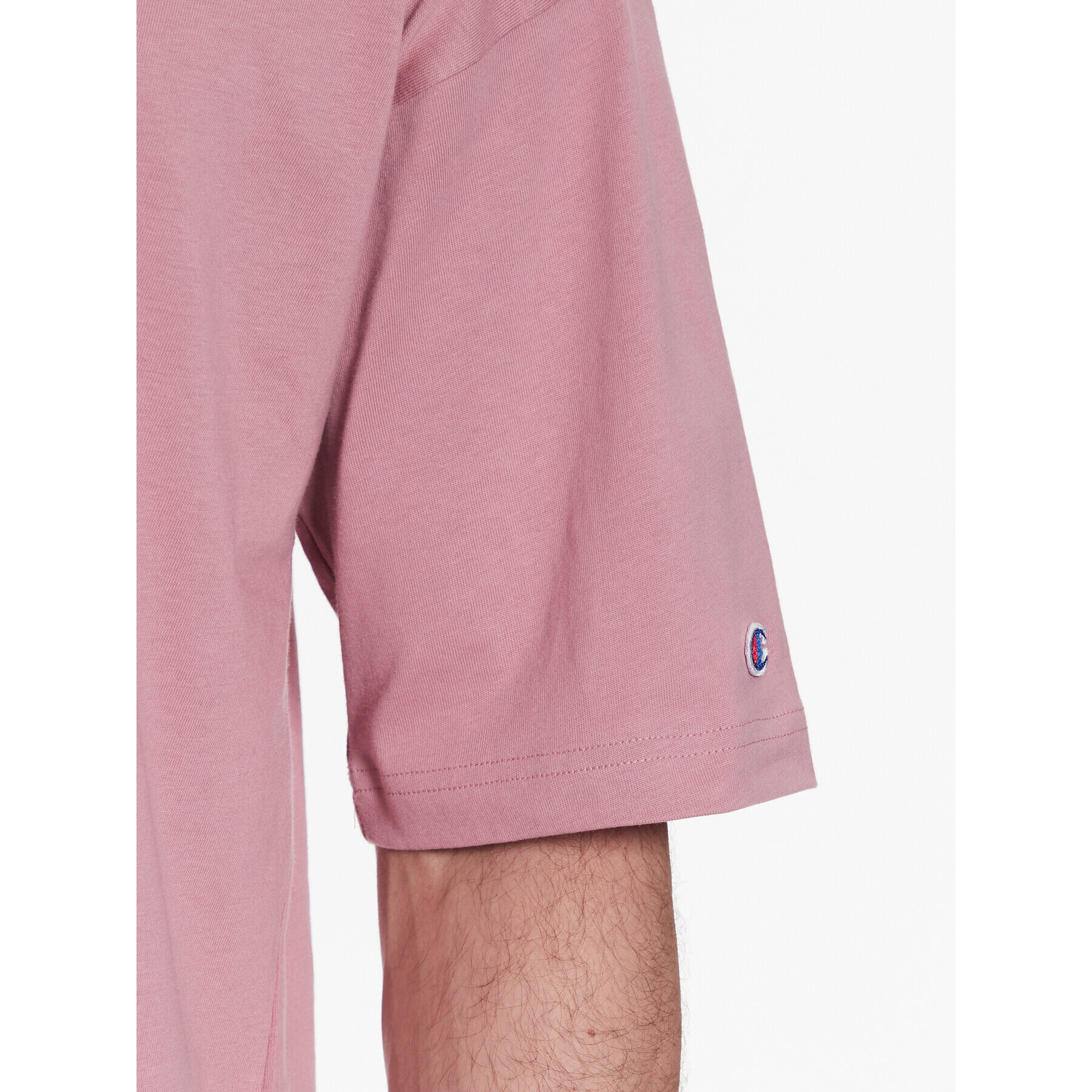 Champion Тишърт 216548 Розов Regular Fit - Pepit.bg