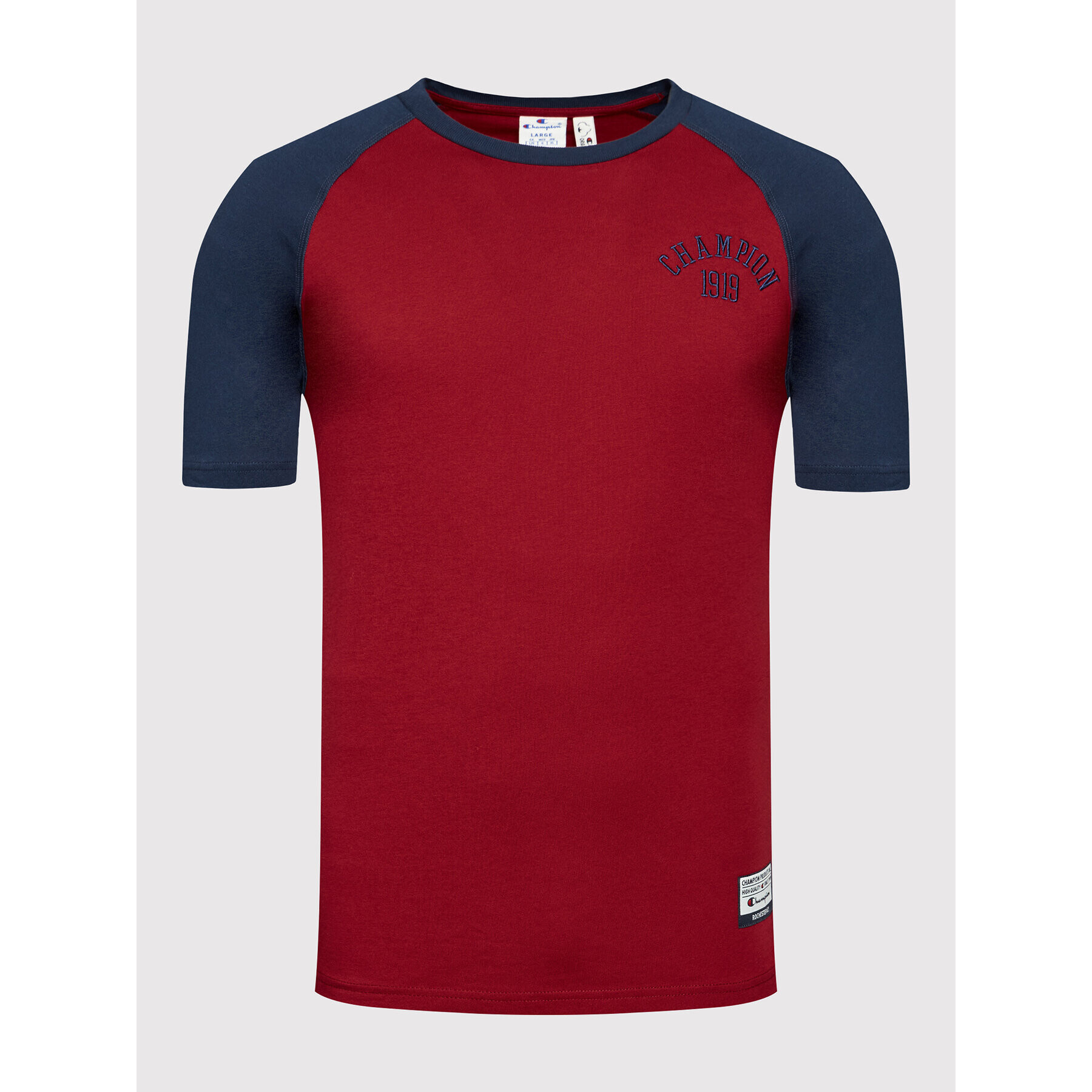 Champion Тишърт 216576 Бордо Comfort Fit - Pepit.bg