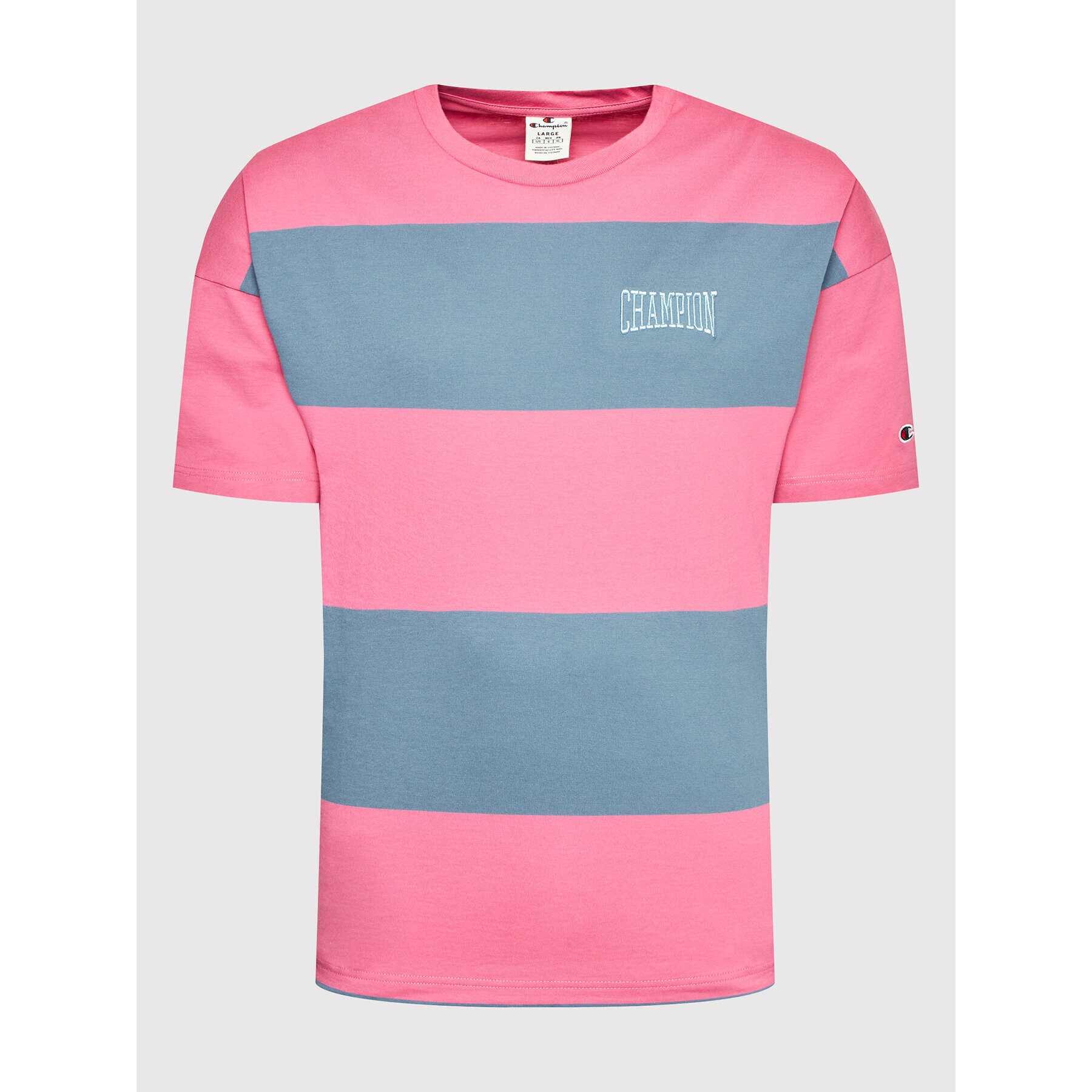 Champion Тишърт 217175 Розов Custom Fit - Pepit.bg