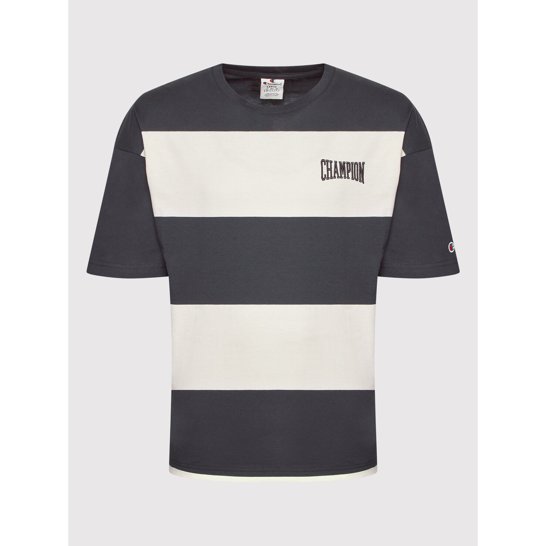 Champion Тишърт 217175 Тъмносин Custom Fit - Pepit.bg