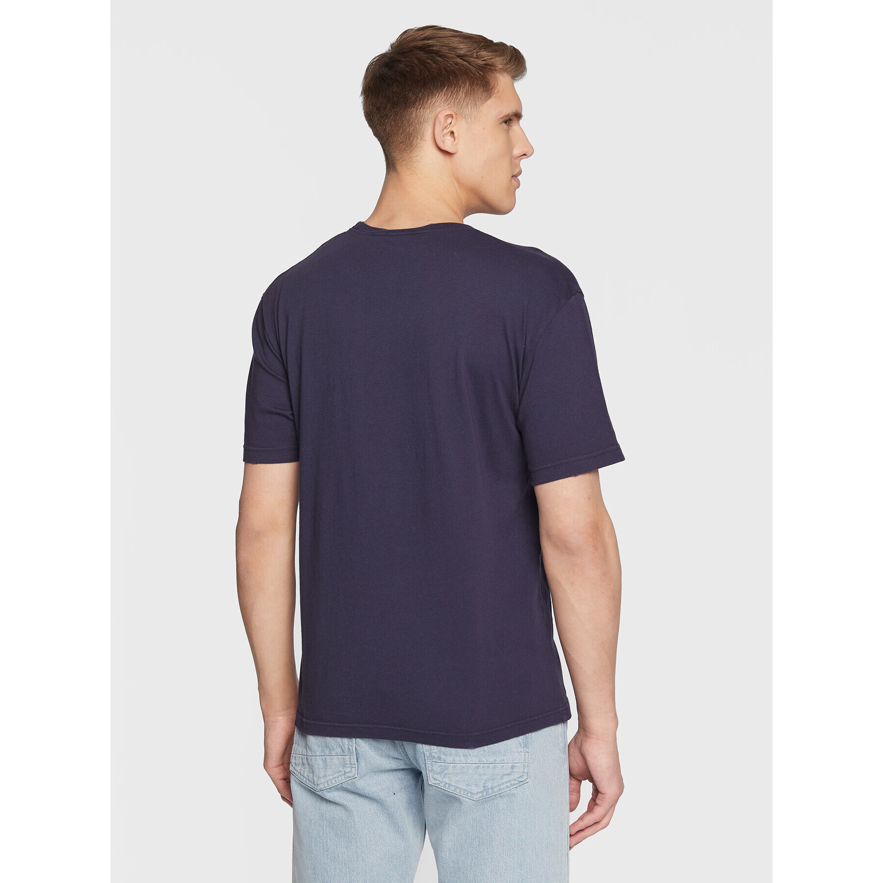 Champion Тишърт 217986 Тъмносин Regular Fit - Pepit.bg