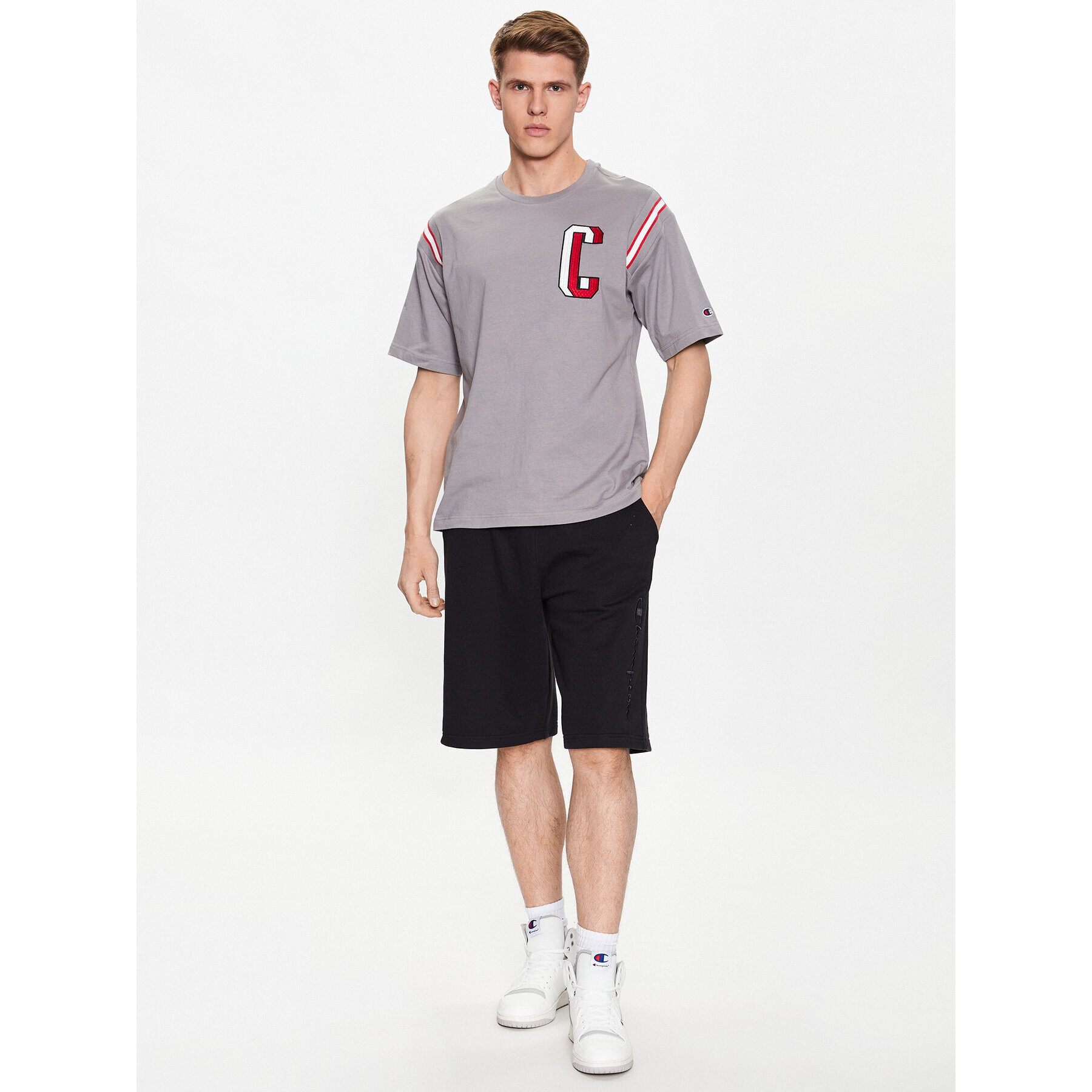 Champion Тишърт 218515 Бежов Regular Fit - Pepit.bg