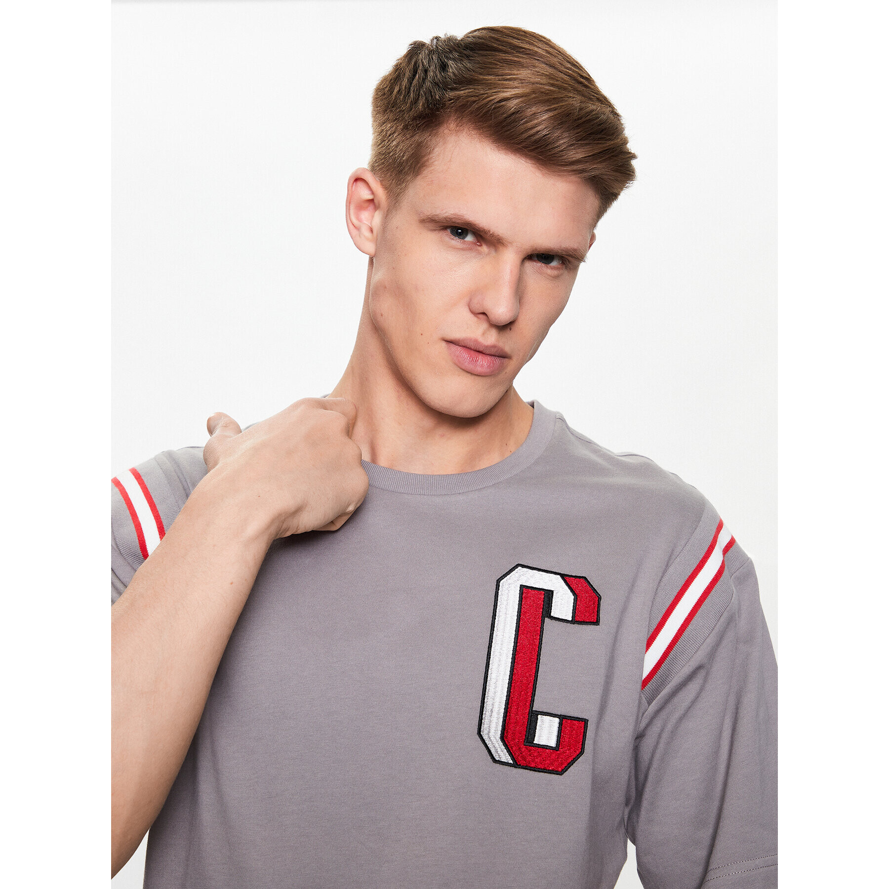 Champion Тишърт 218515 Бежов Regular Fit - Pepit.bg