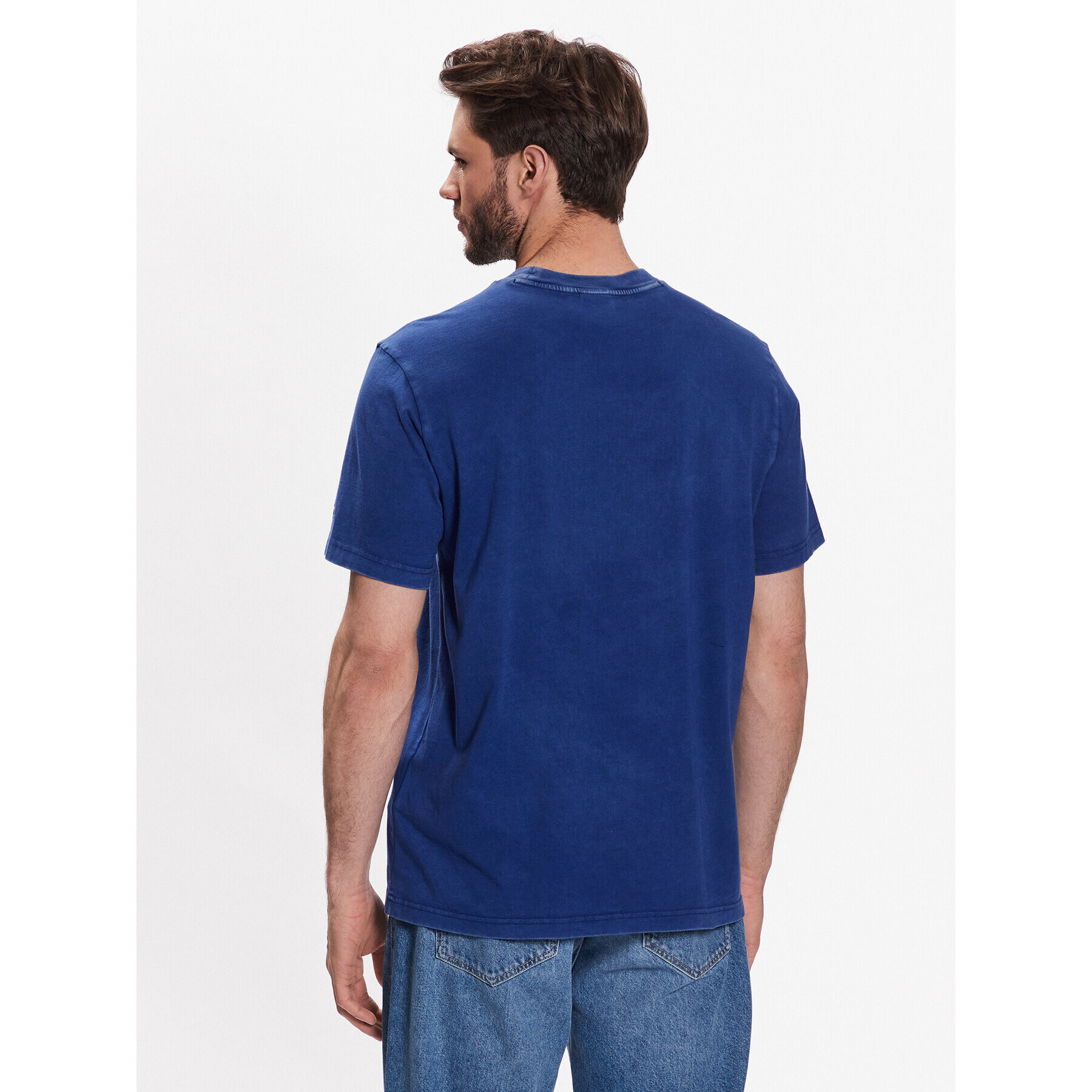 Champion Тишърт 218604 Тъмносин Regular Fit - Pepit.bg