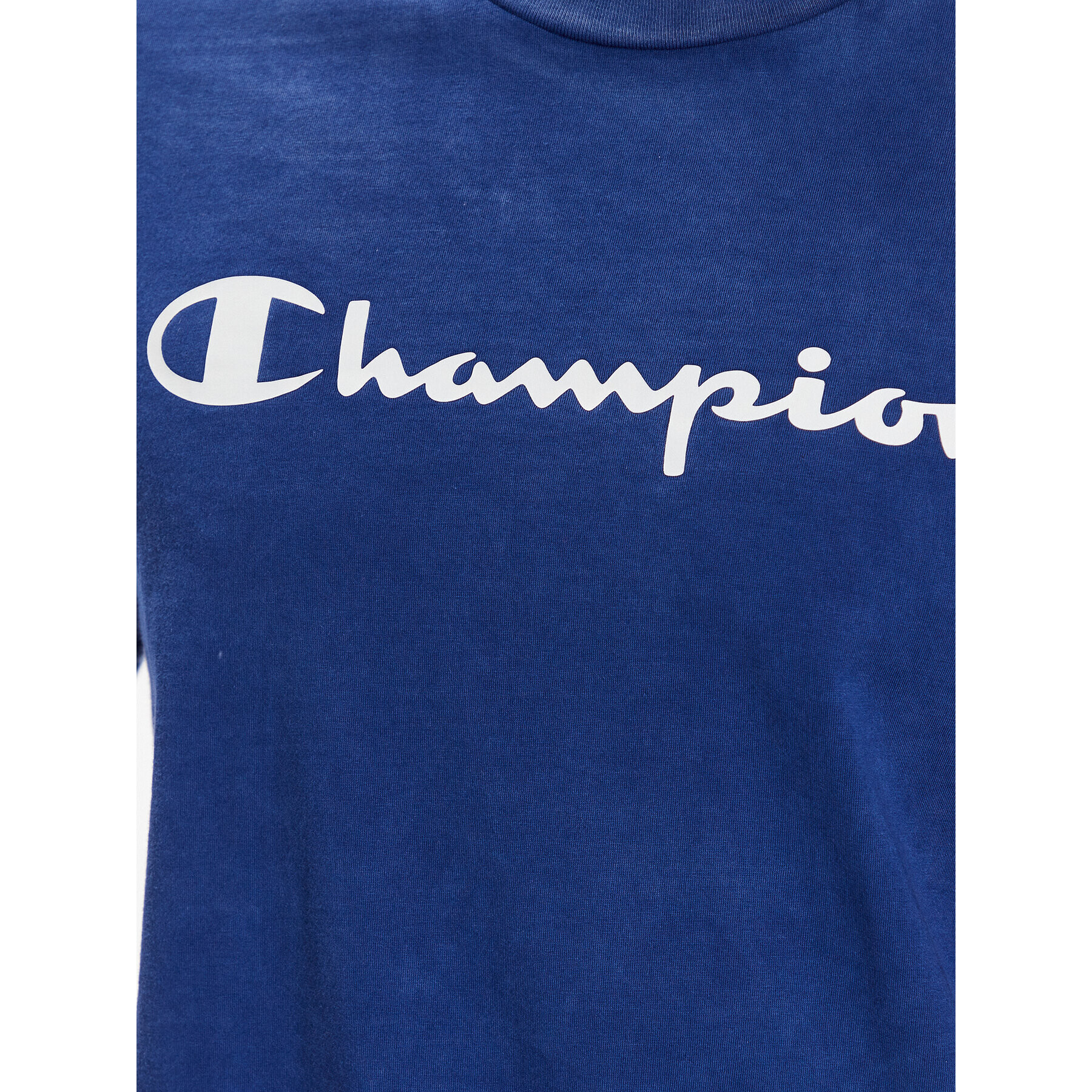 Champion Тишърт 218604 Тъмносин Regular Fit - Pepit.bg