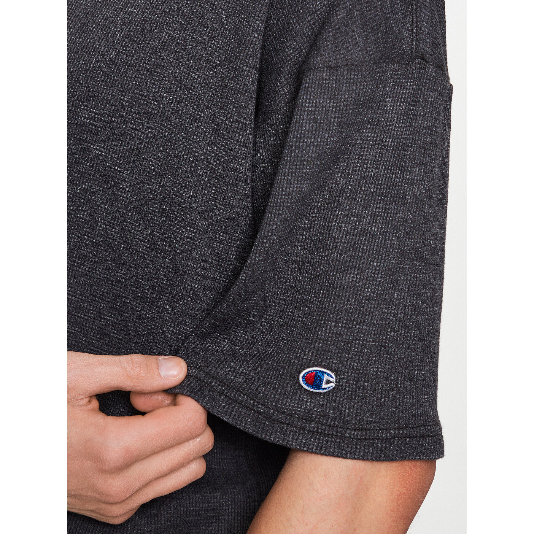Champion Тишърт 218647 Сив Regular Fit - Pepit.bg