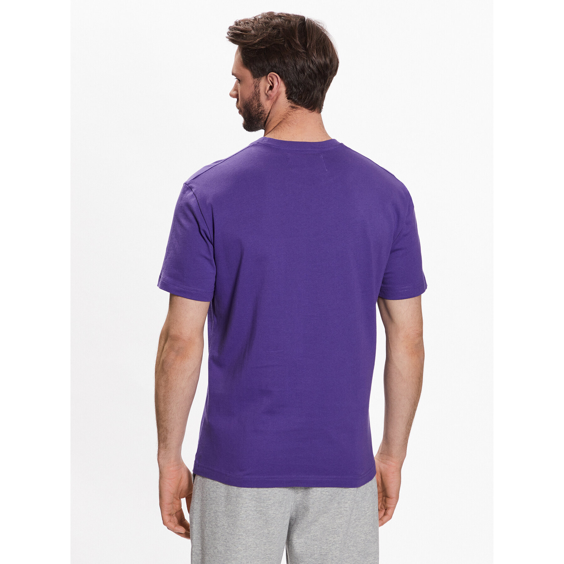 Champion Тишърт 218928 Виолетов Regular Fit - Pepit.bg