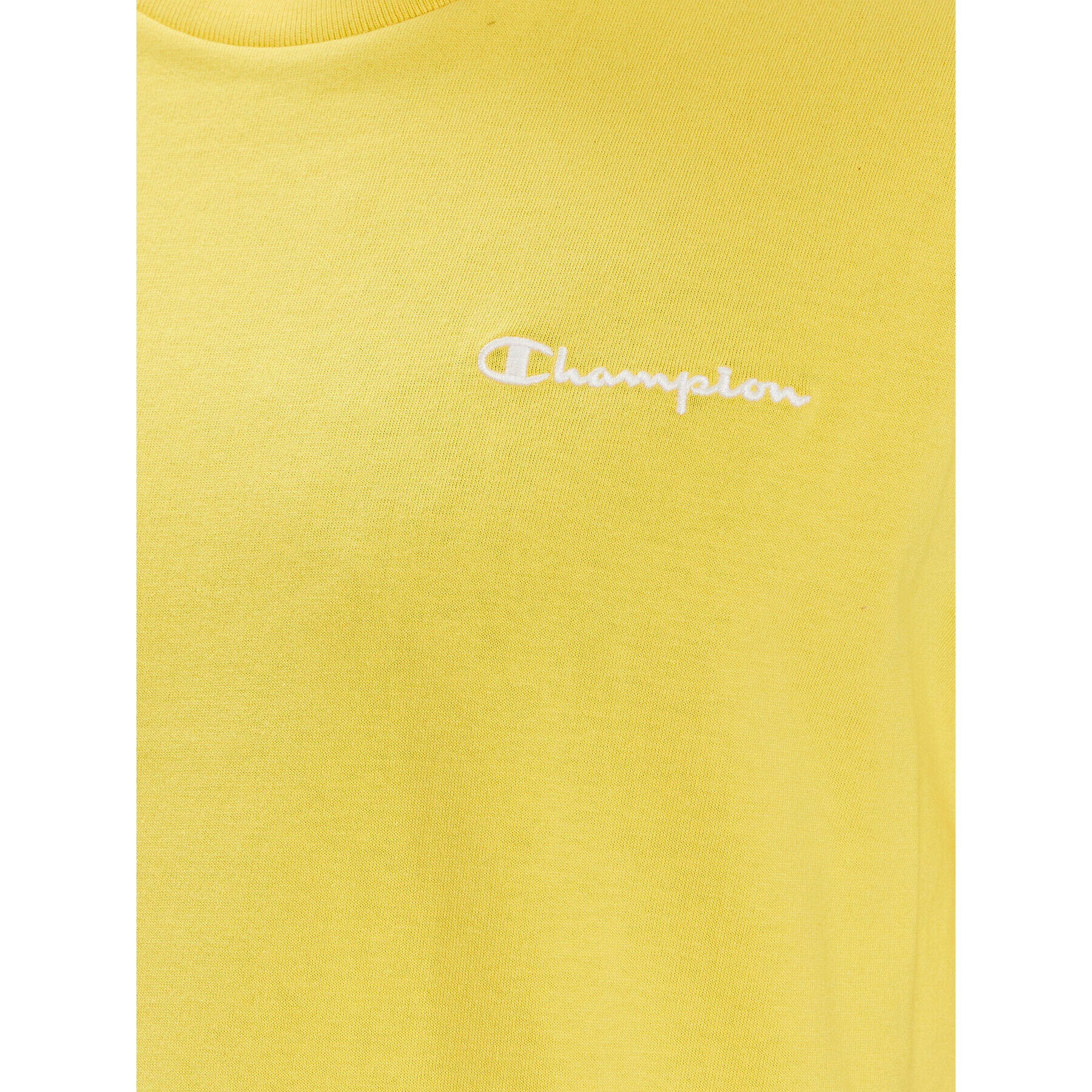 Champion Тишърт 218928 Жълт Regular Fit - Pepit.bg