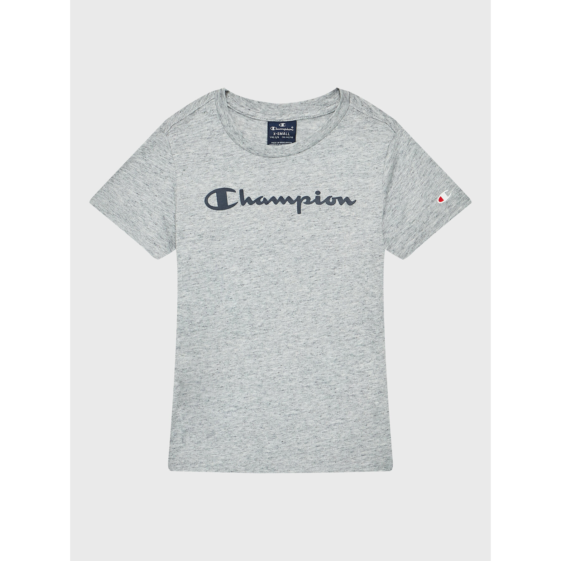 Champion Тишърт 305365 Сив Regular Fit - Pepit.bg